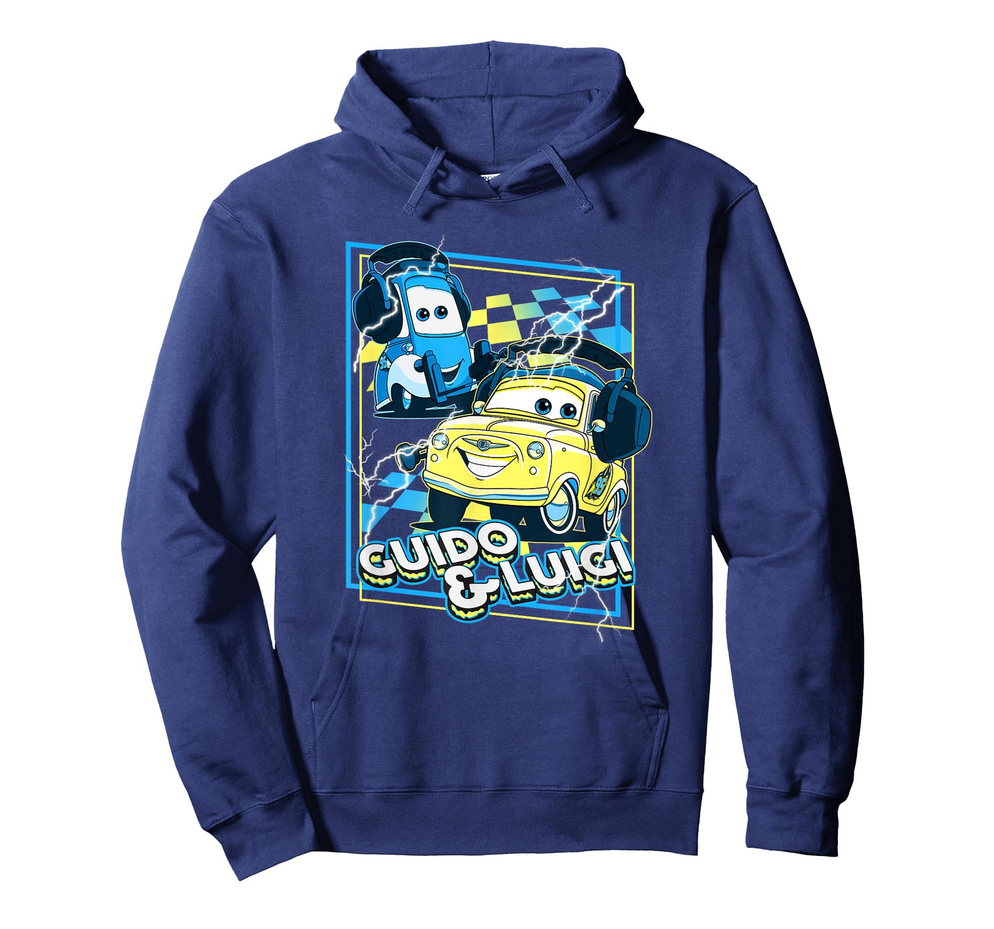 Disney Pixar Cars Guido & Luigi Loud As Thunder T-Shirt