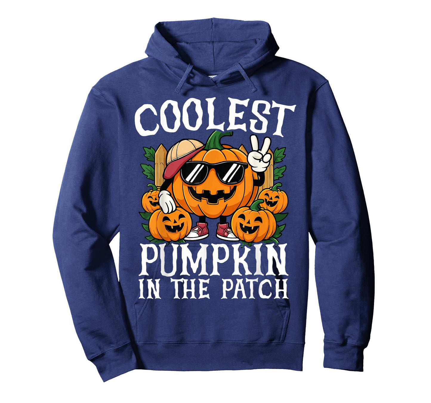 Funny Halloween Boys Men Kids Coolest Pumpkin In The Patch T-Shirt