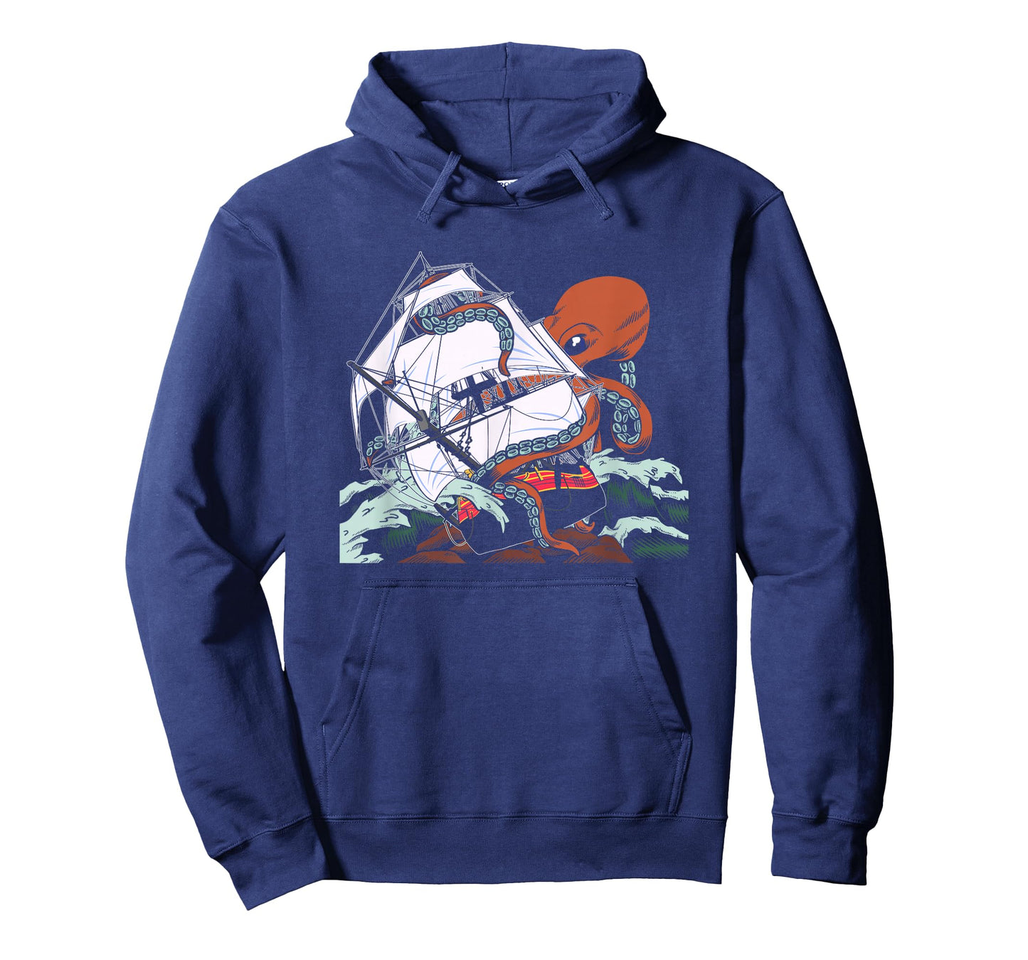 The Kraken T-Shirt - Sea Monster Octopus Shipwreck Tee T-Shirt