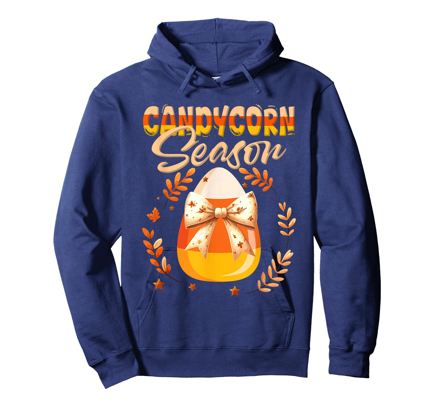 Candy Corn Season Halloween Candy Corn Bow Tie Floral Lover T-Shirt