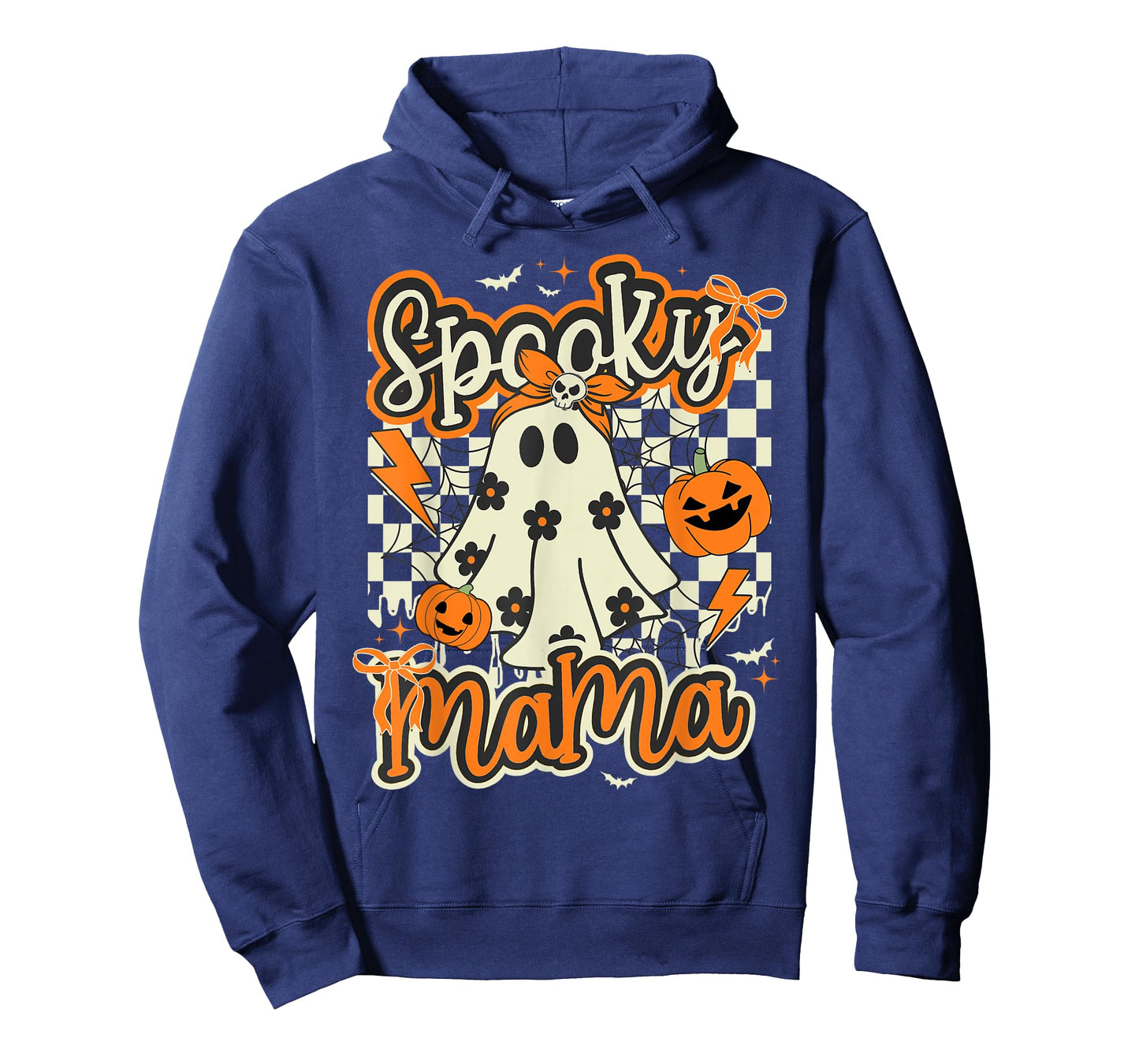 Spooky Mama Shirt Women Ghost Mom Halloween T-Shirt