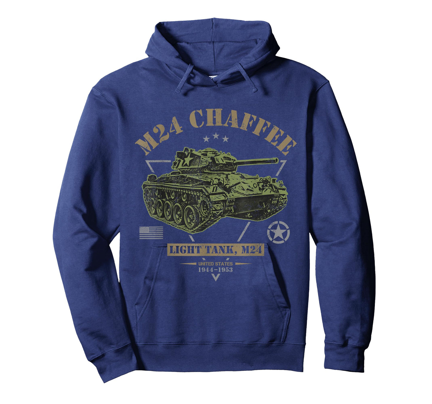 M24 Chaffee WW2 Tank T-Shirt