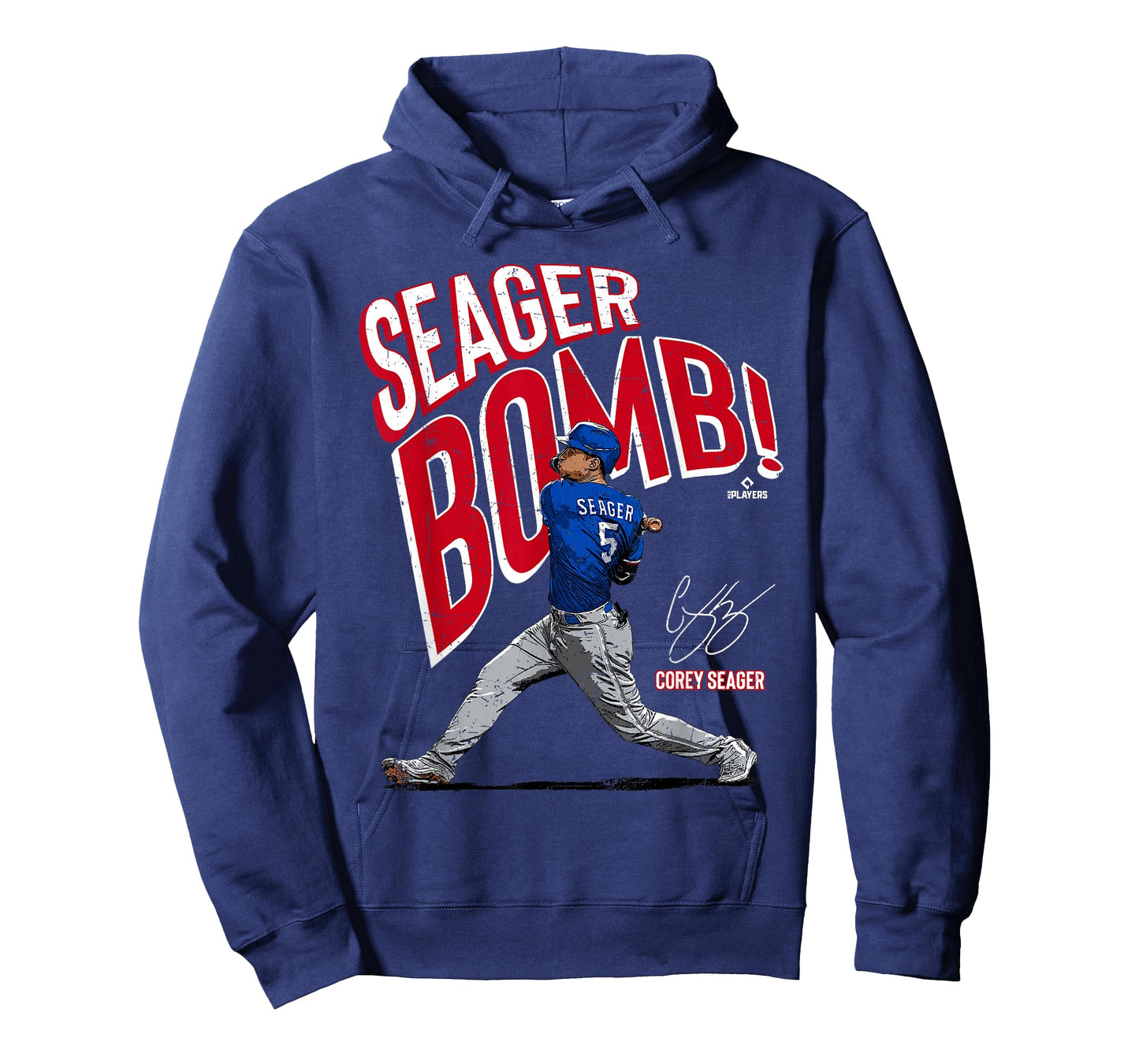 Seagerbomb Corey Seager Texas MLBPA T-Shirt