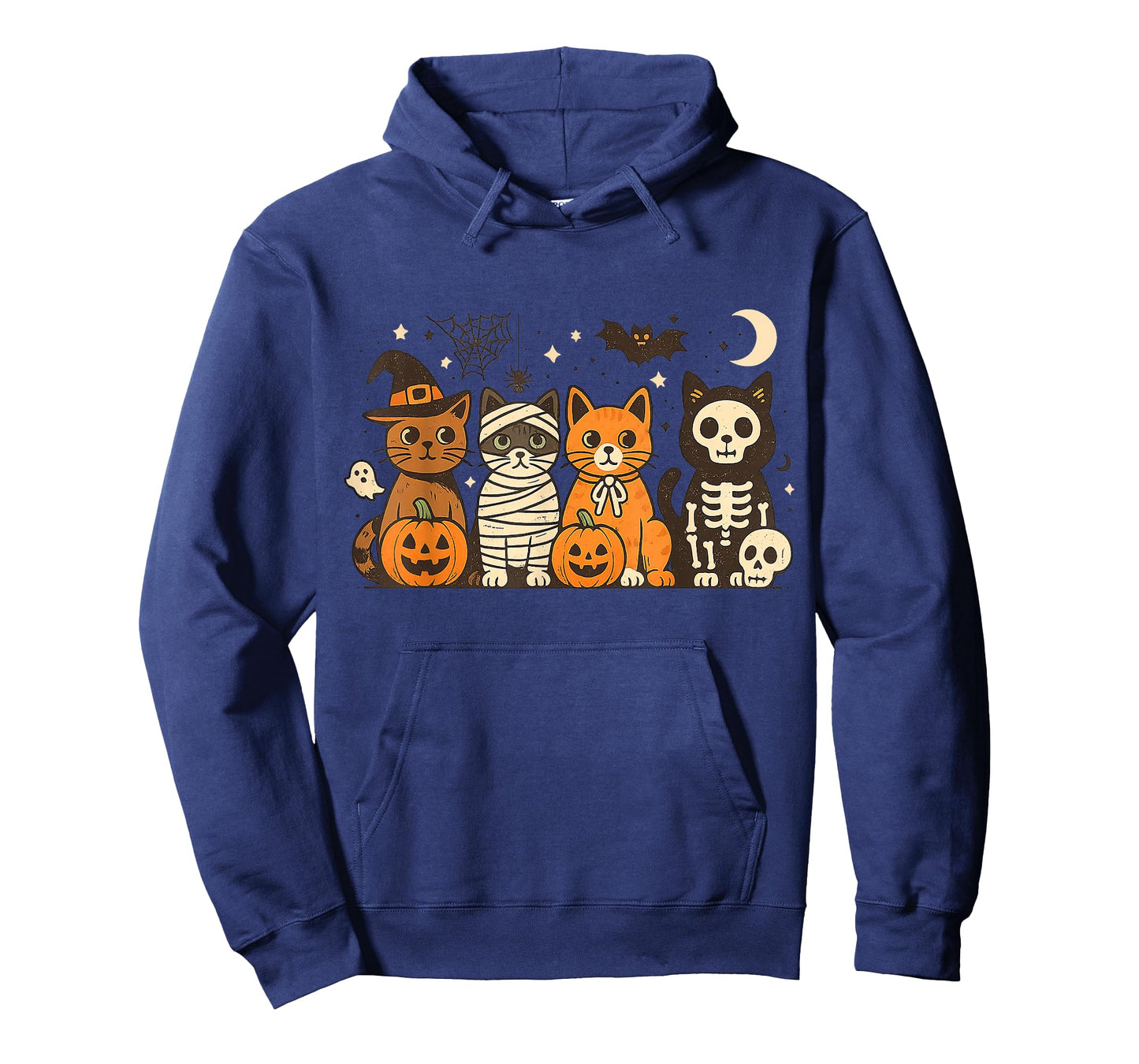 Halloween Cat Costumes Ghost Witch Mummy Gifts Men Women Kid T-Shirt