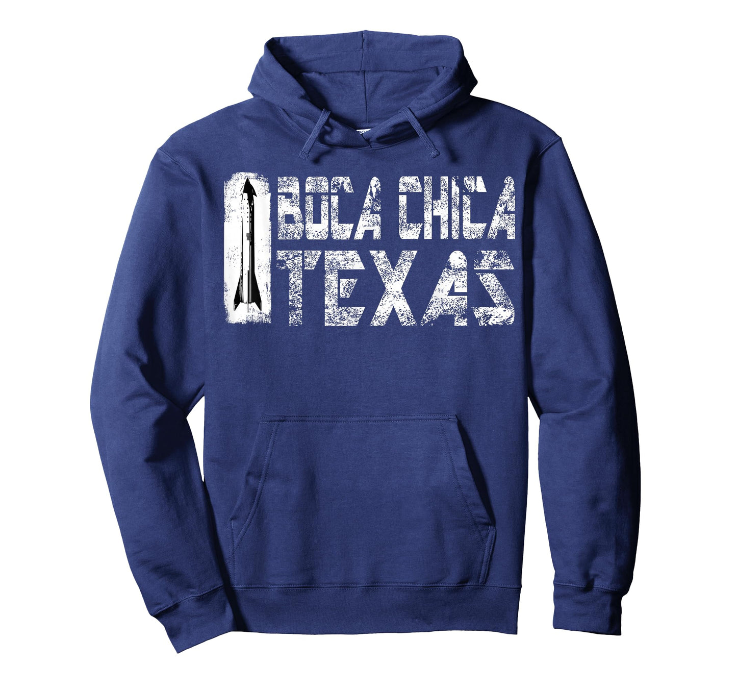 Boca Chica Texas Starship Retro White T-Shirt