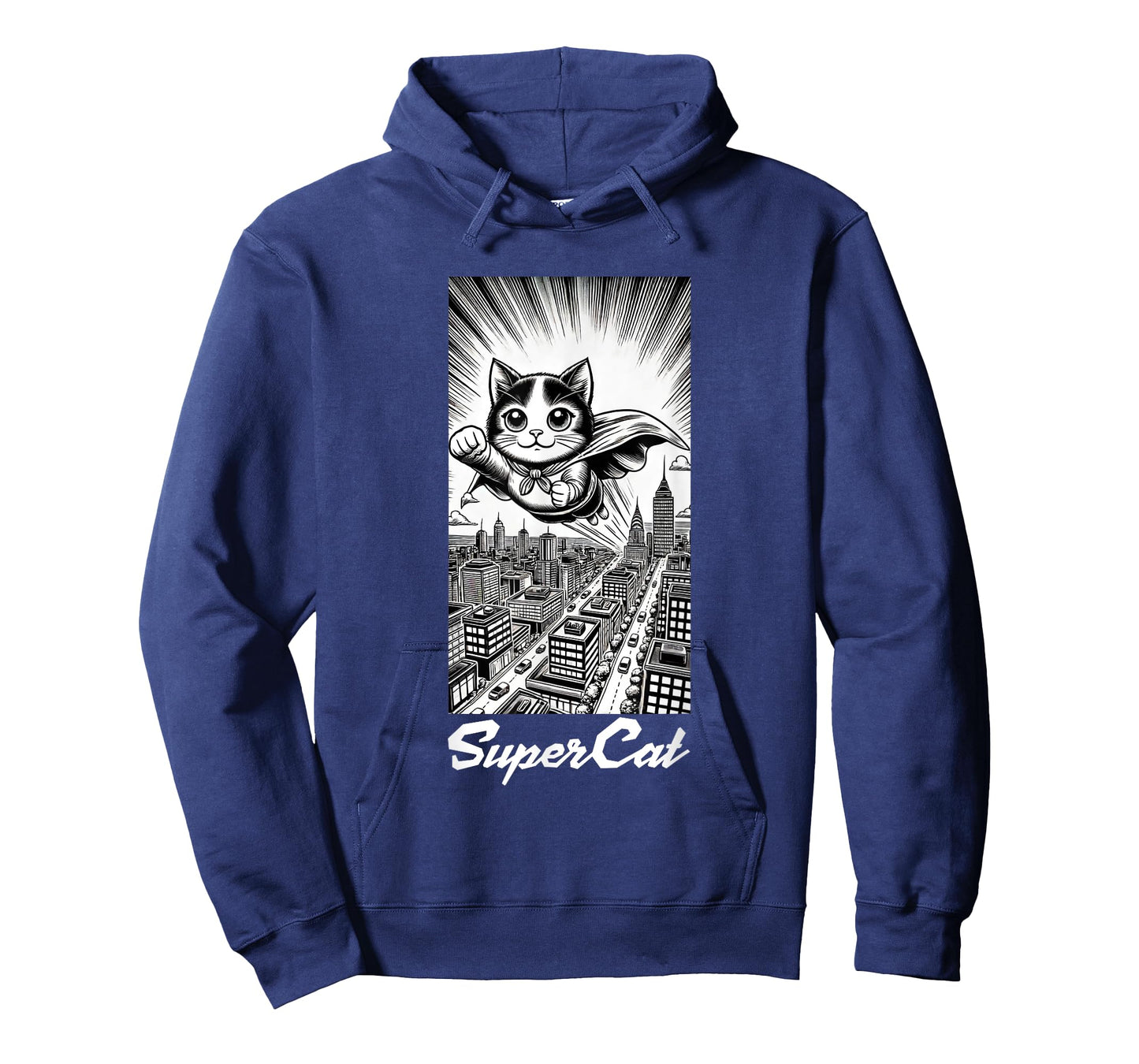 Super Cat, funny, manga style, Super Animals T-Shirt