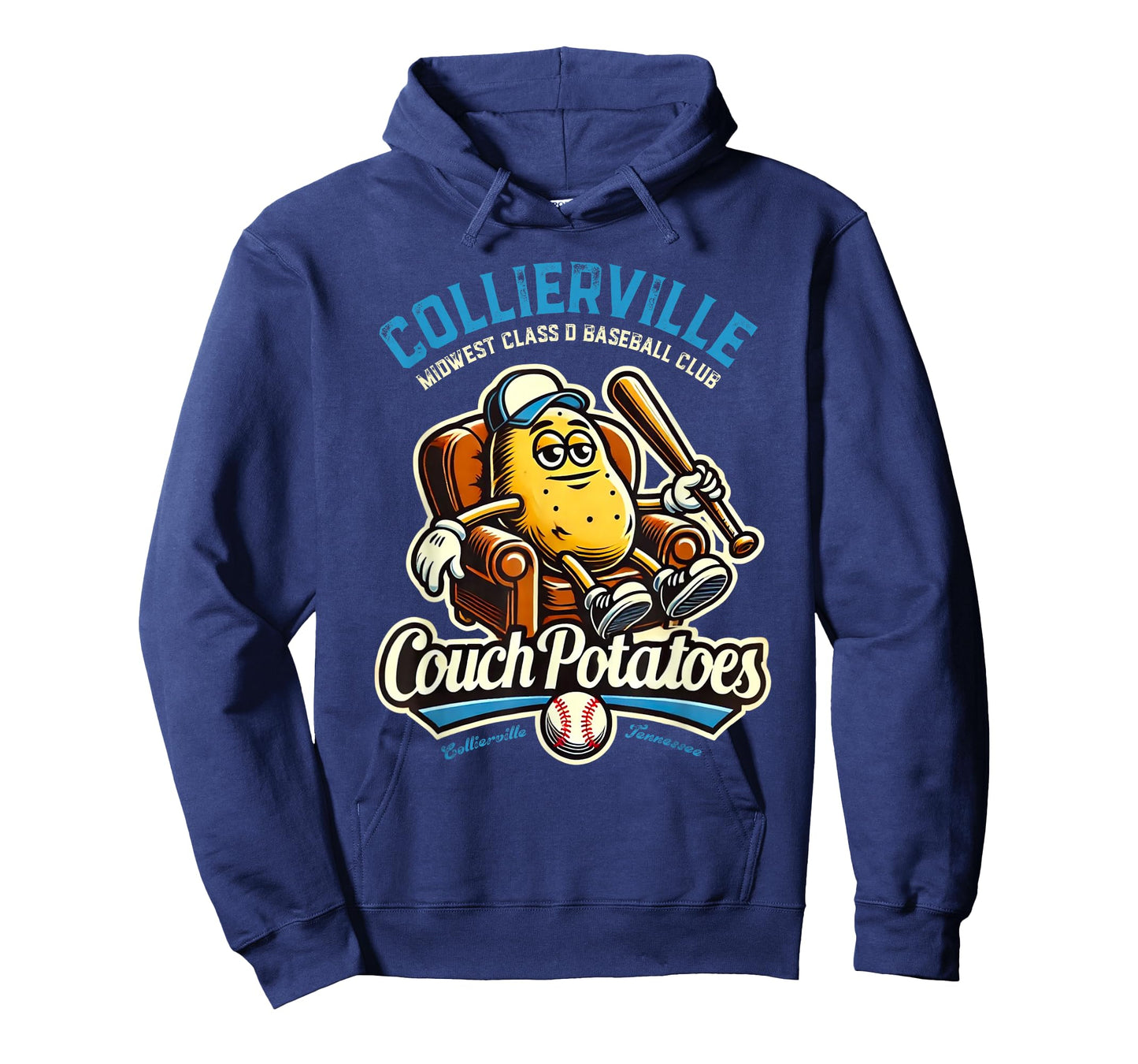 Minor League Baseball Collierville Couch Potatoes T-Shirt