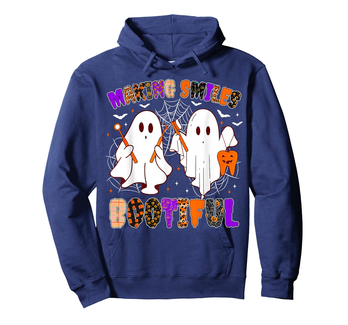 Making Smiles Bootiful Funny Ghost Dentist Halloween Dental T-Shirt