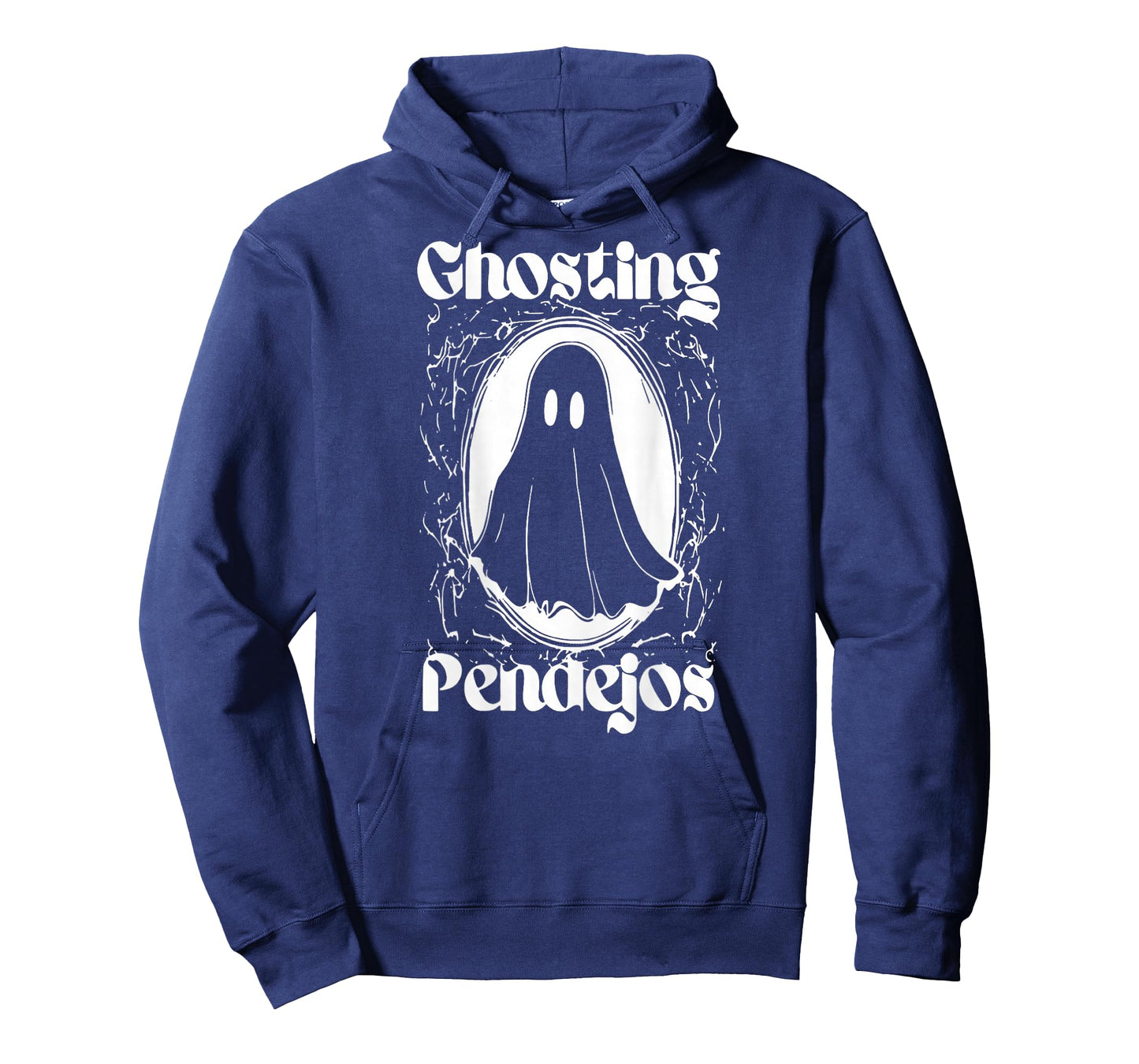 Funny Mexican Ghost Halloween Ghosting Pendejos ON BACK T-Shirt