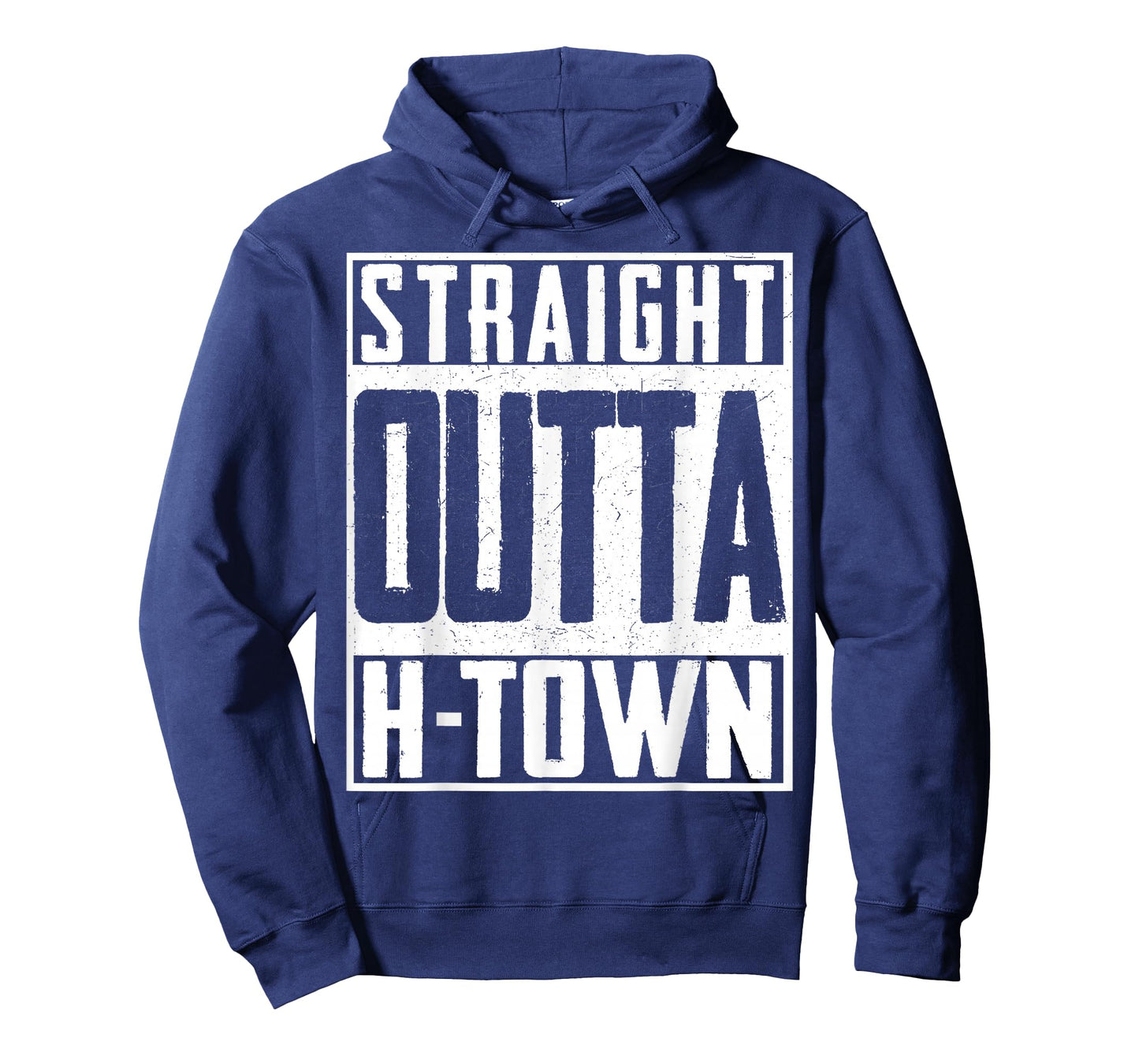 Straight Outta H-Town Houston Pride Patriot T-Shirt