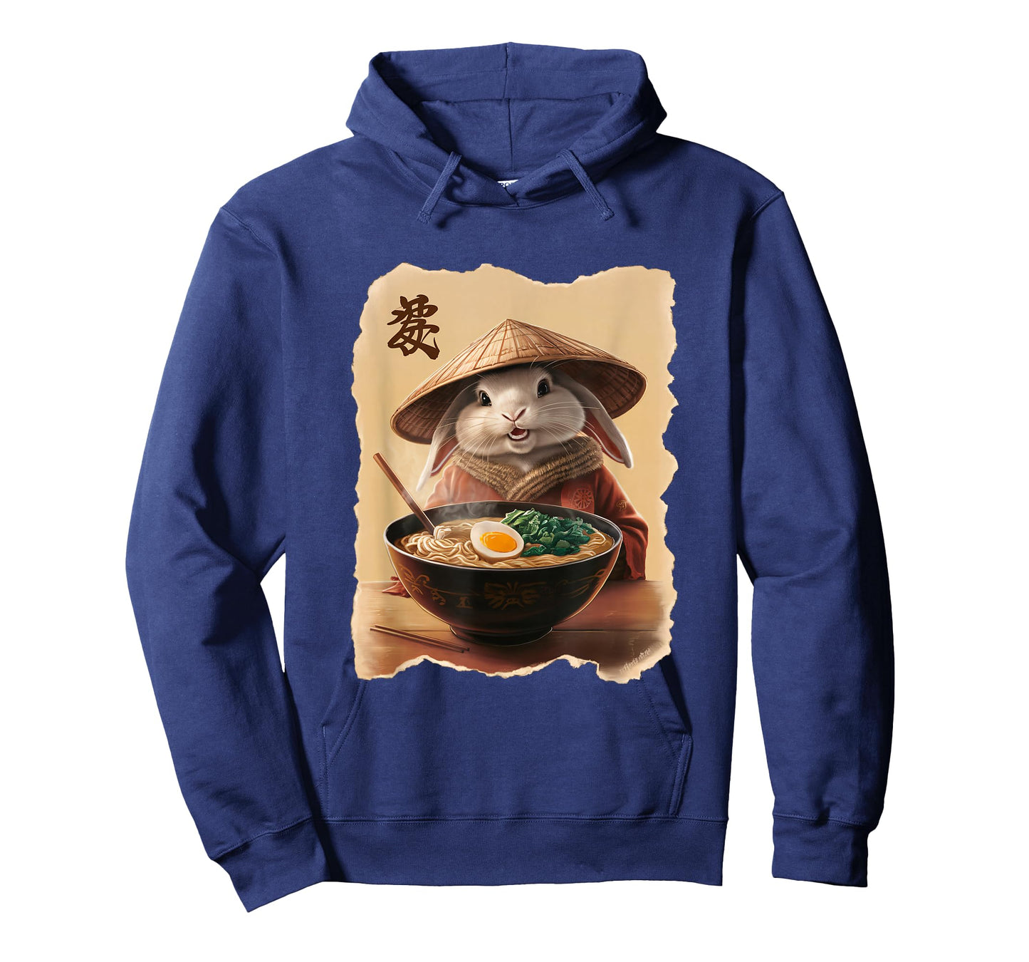 Bunny Men Woman Kawaii Eating Ramen Japanese Rabbit T-Shirt