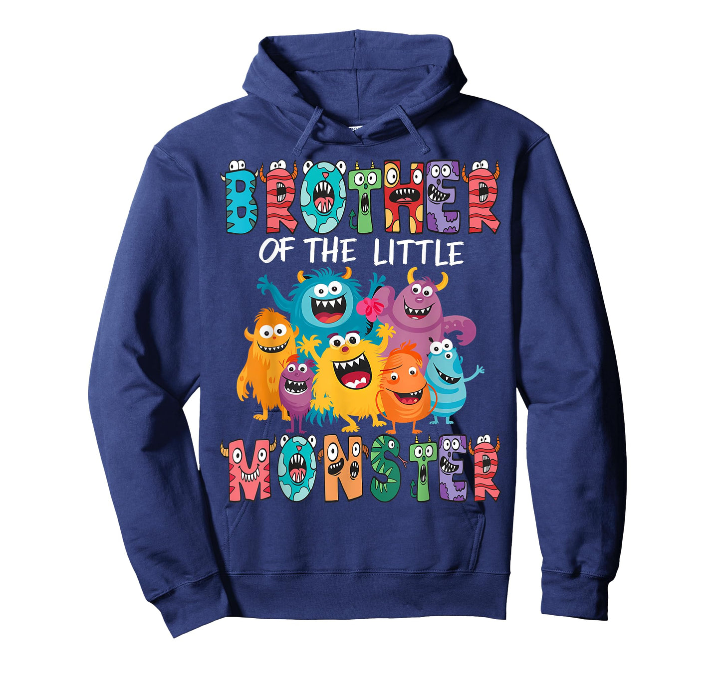 Brother Of The Little Monster Kids 1St Birthday Party T-Shirt