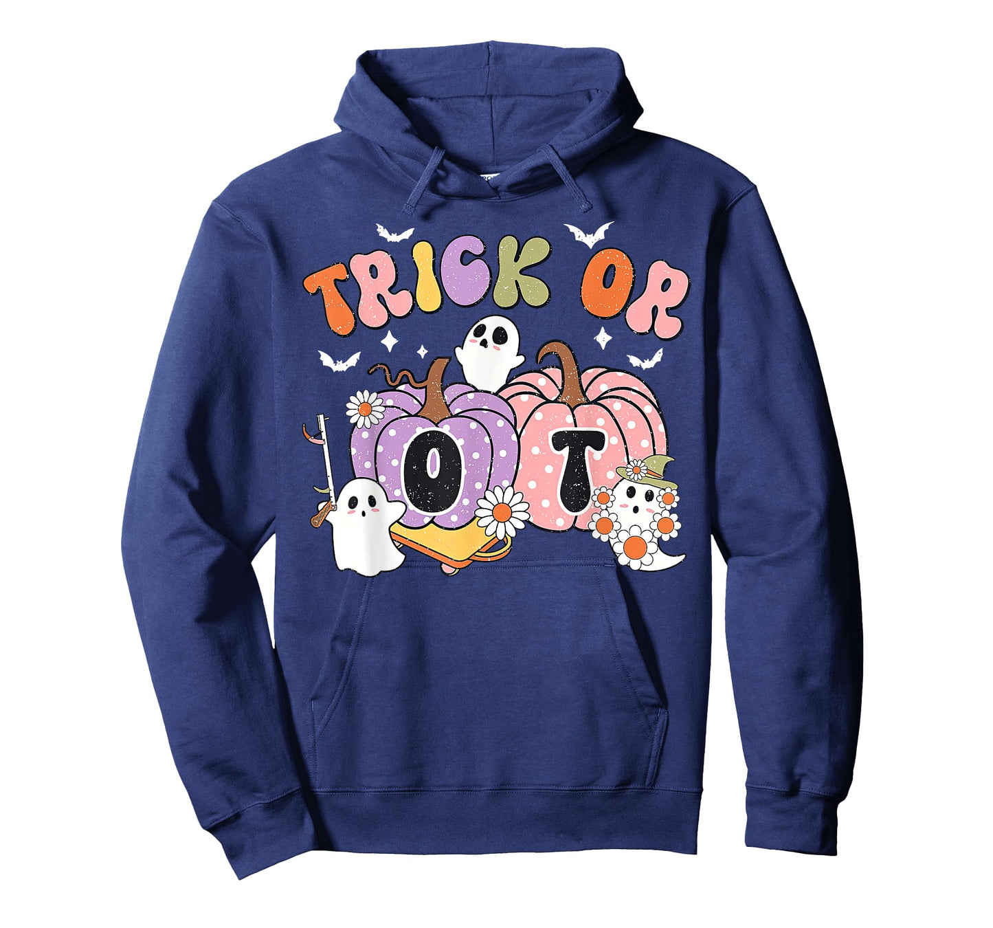 Trick Or OT Pumpkin Ghost Occupational Therapy Halloween T-Shirt