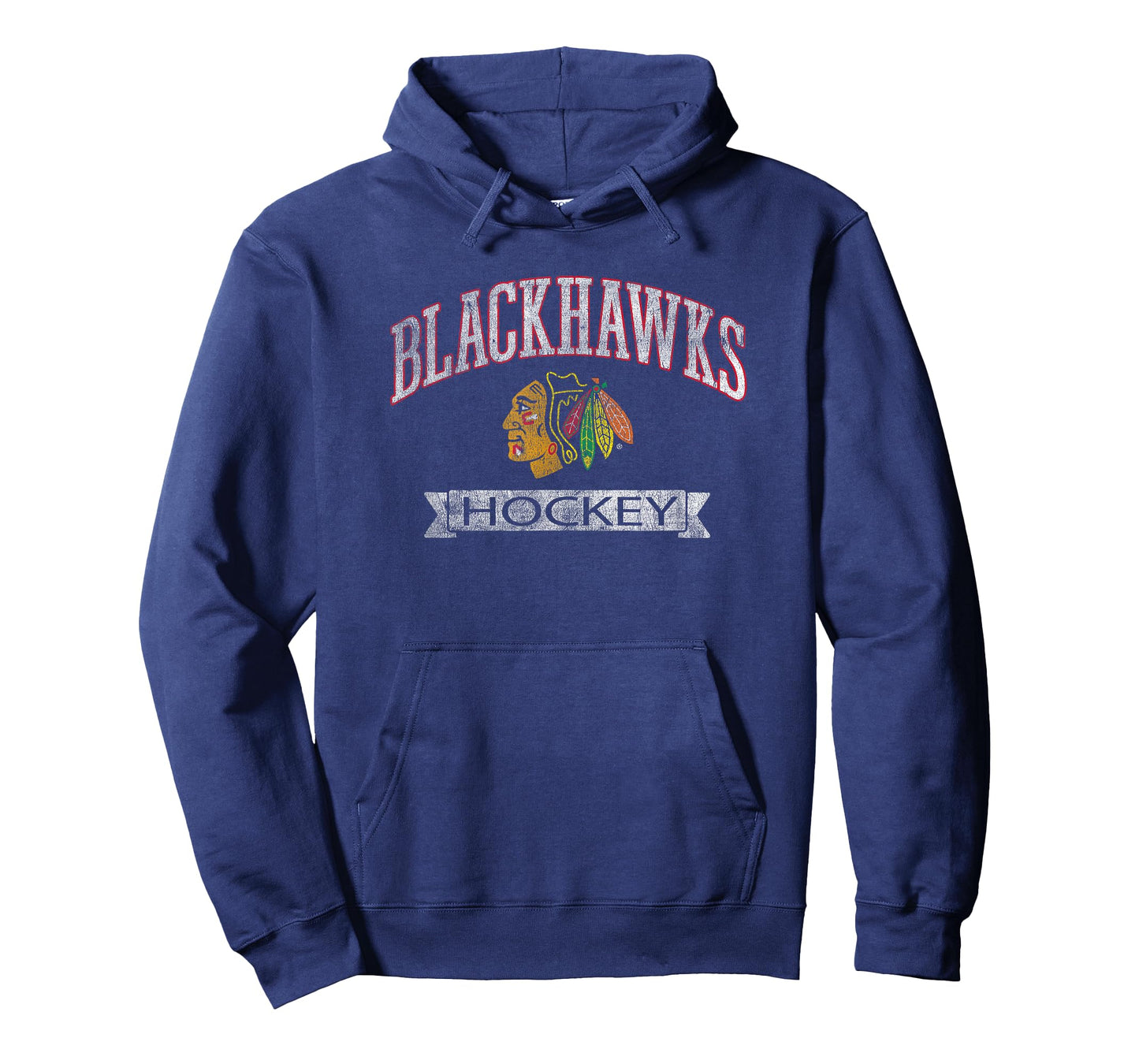 Chicago Blackhawks Vintage Hockey Black Officially Licensed T-Shirt