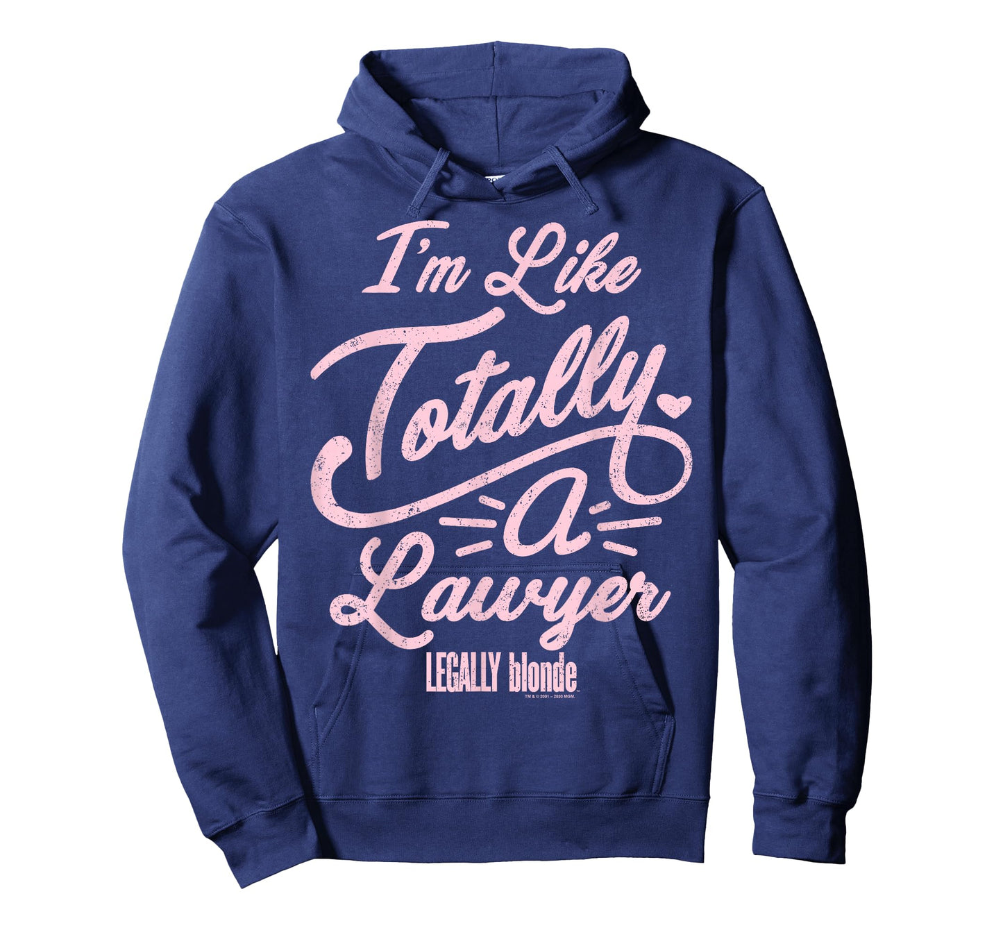 Legally Blonde I'm Like Totally A Lawyer Quote T-Shirt Small