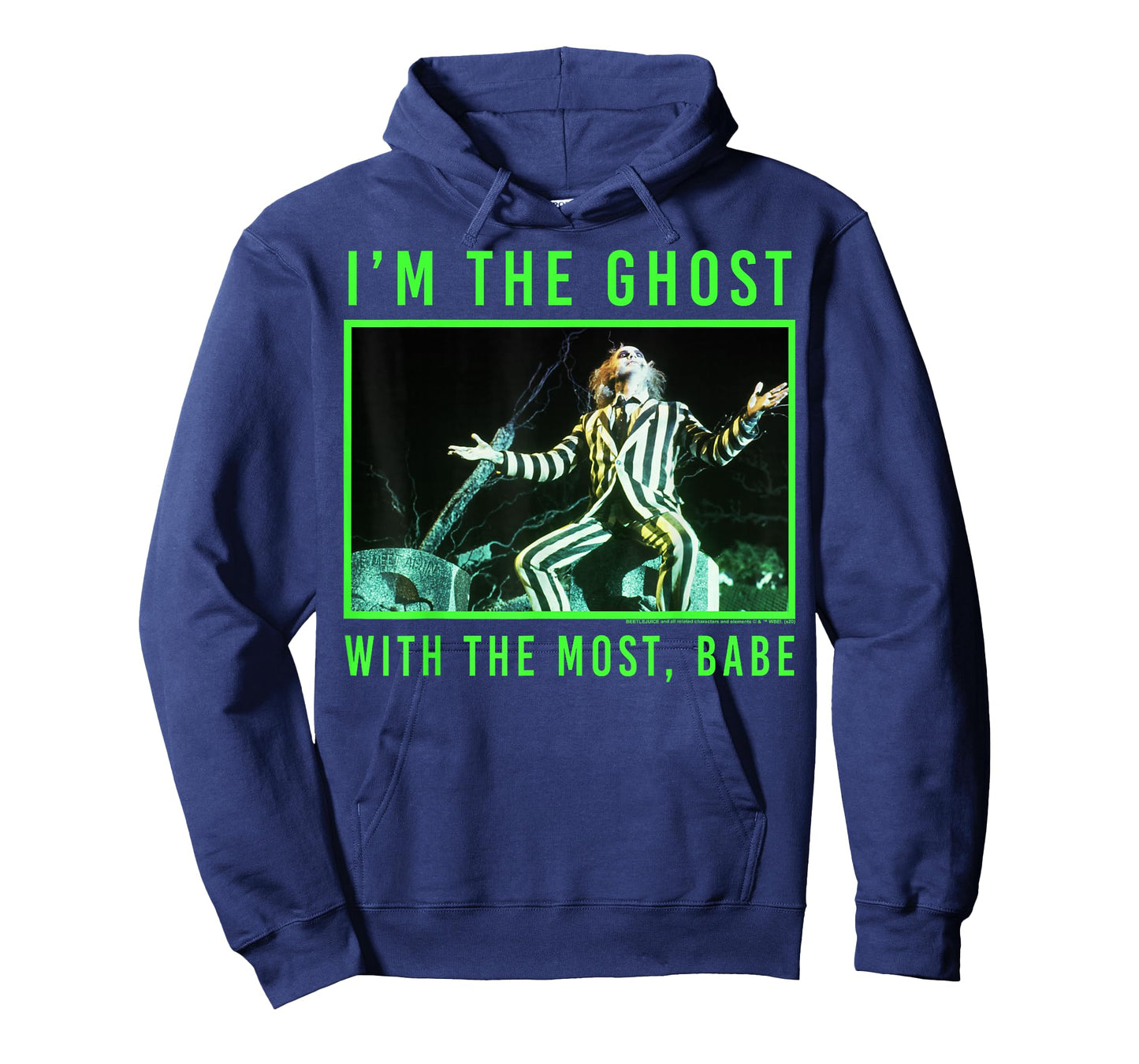 Beetlejuice I'm The Ghost with The Most Babe T-Shirt Small