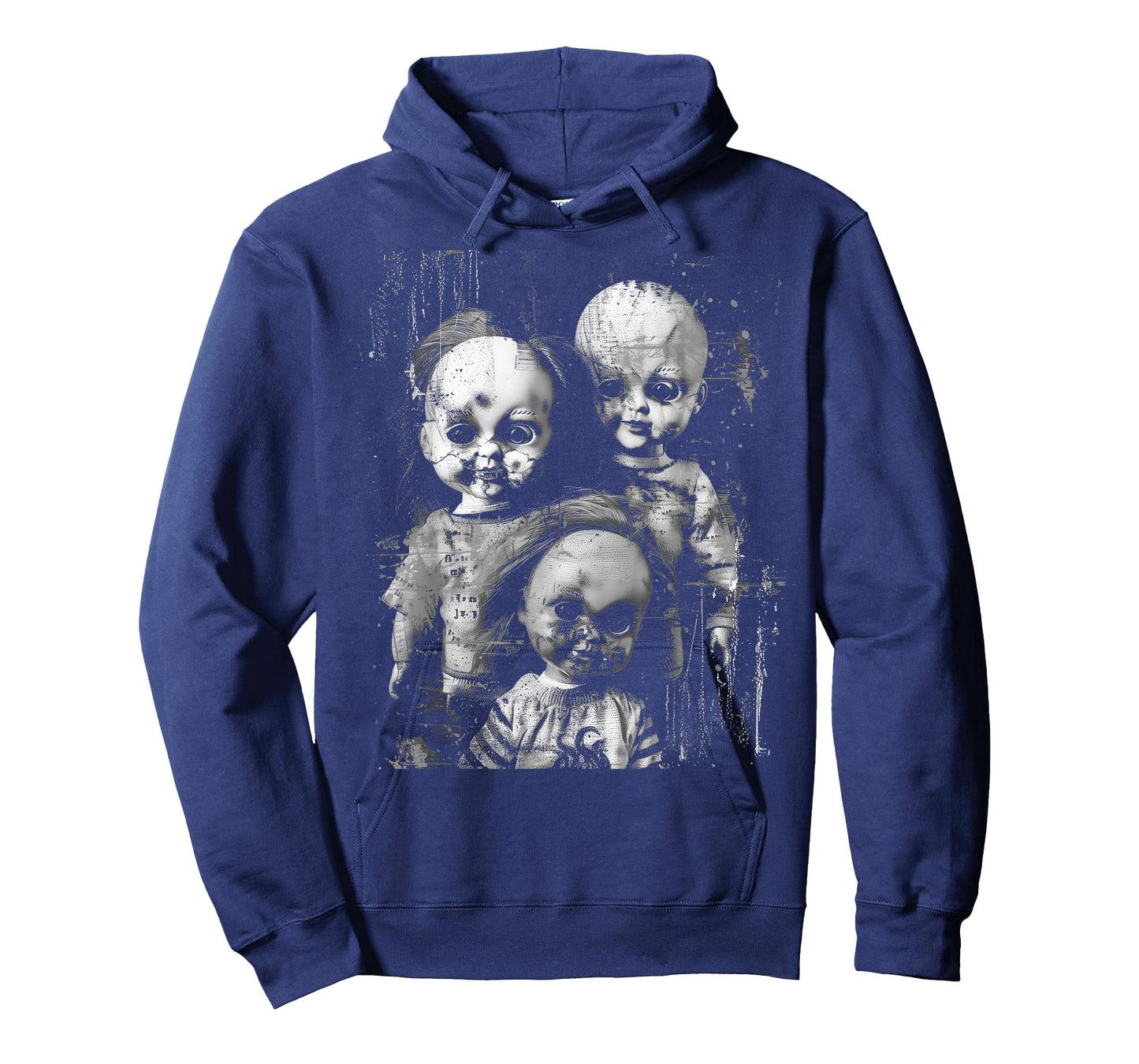 Haunted Creepy Doll Horror Toy Halloween Goth Alt Scary Emo T-Shirt