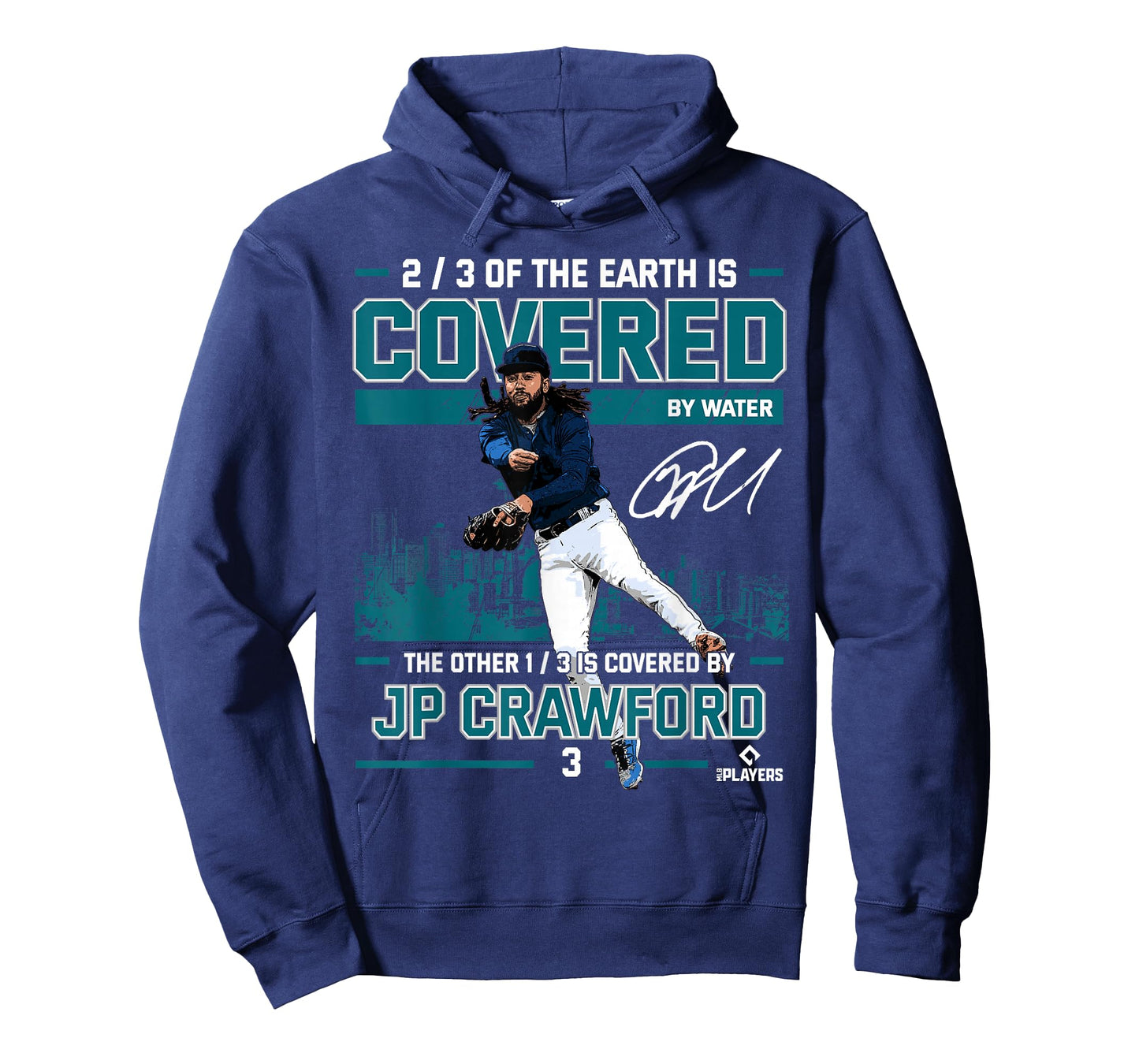 Covered JP Crawford Seattle MLBPA T-Shirt