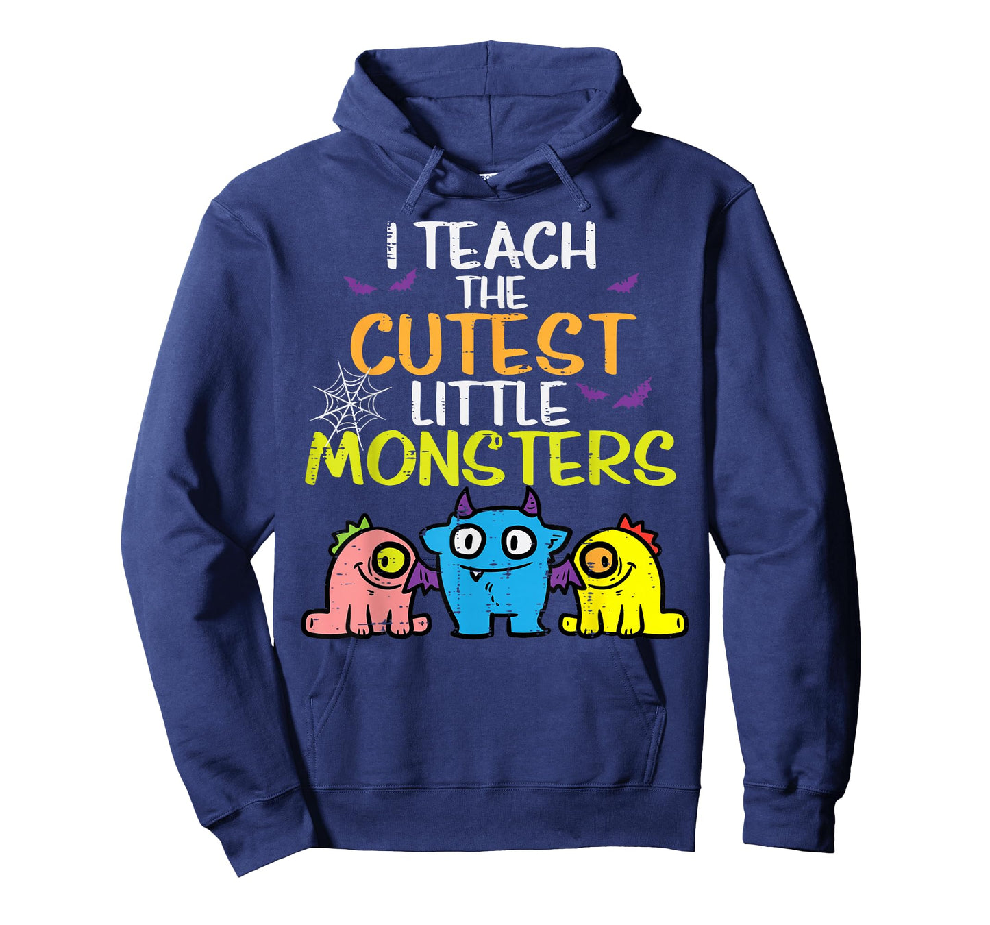 I Teach Cutest Little Monsters Halloween Teacher Men Women T-Shirt