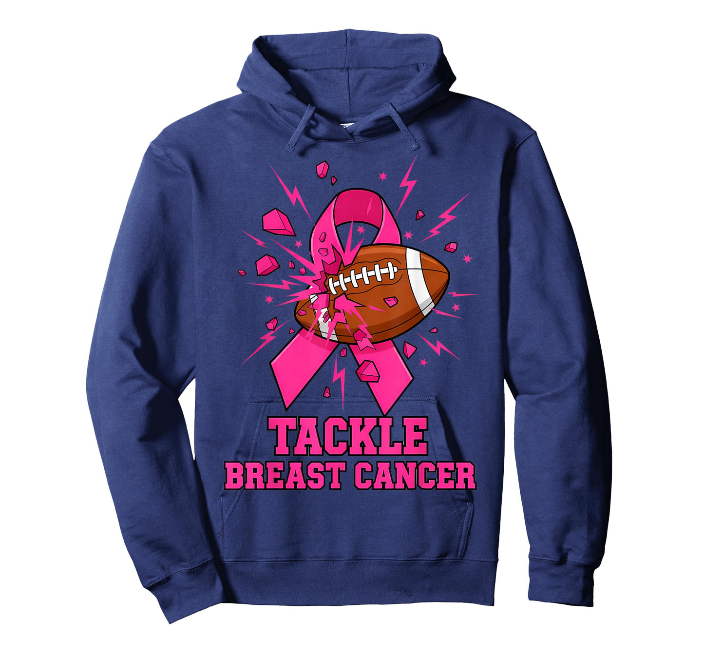 October Football Tackle Breast Cancer Awareness Men Women T-Shirt