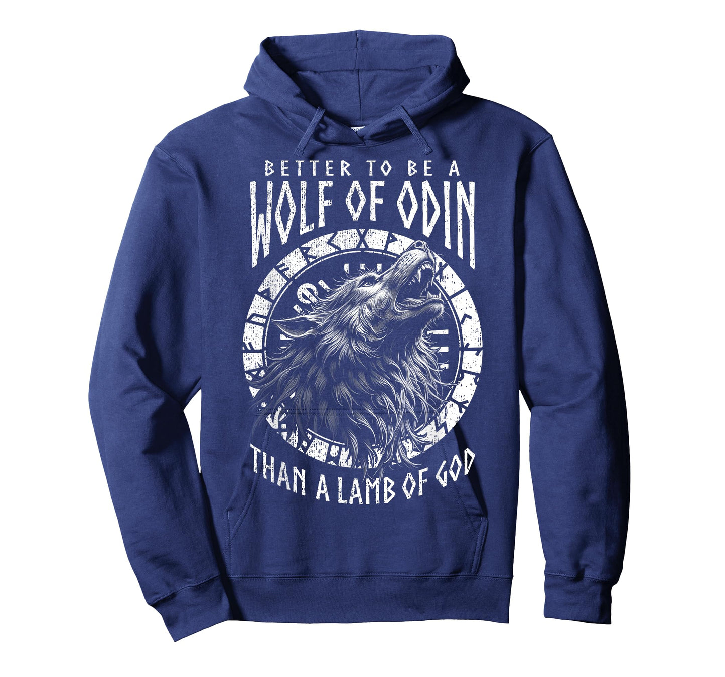 Wolf Of Odin Lamb Of God Viking Norse Mythology Compass T-Shirt