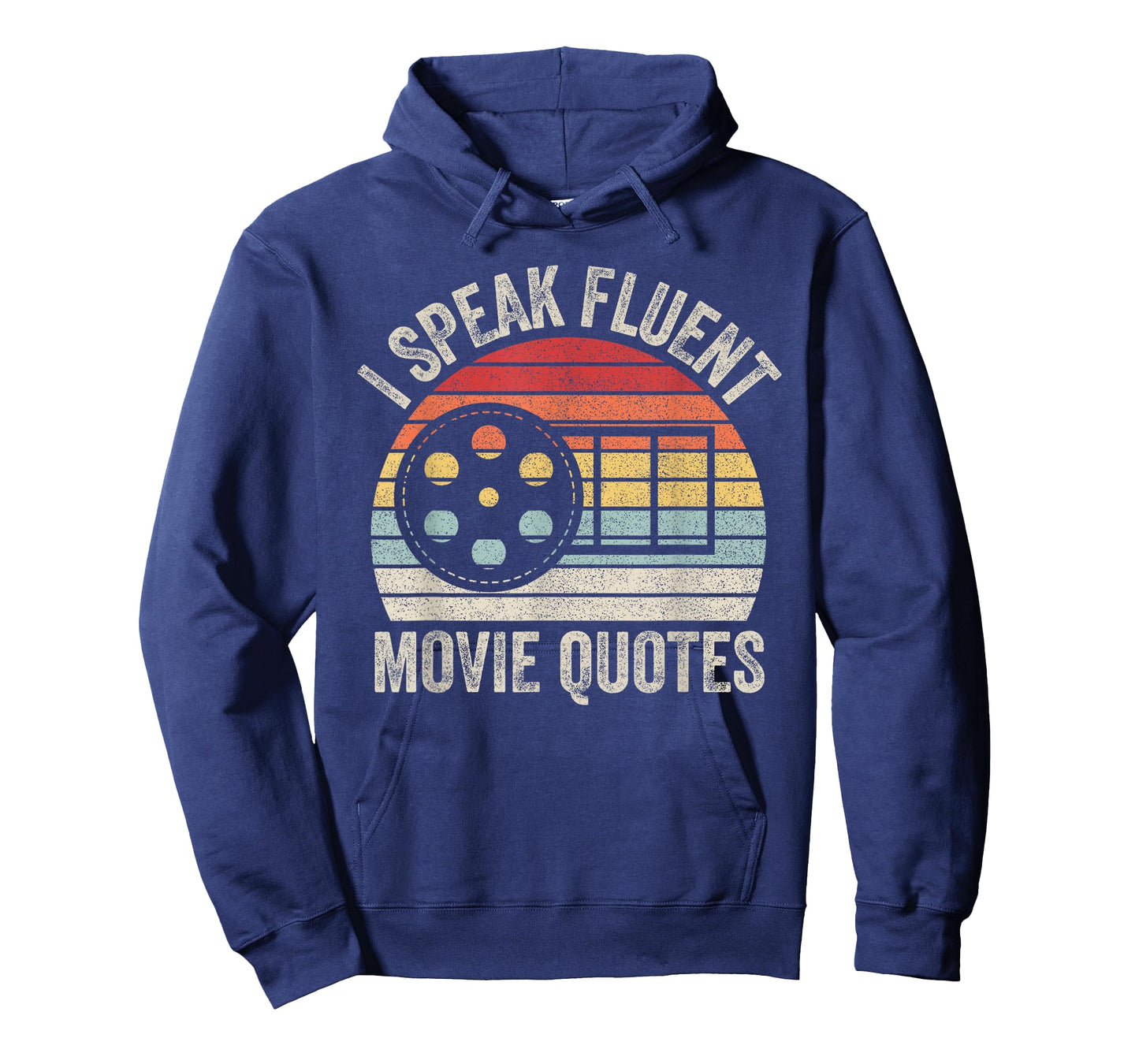 Vintage Retro I Speak Fluent Movie Quotes Movie Lover T-Shirt