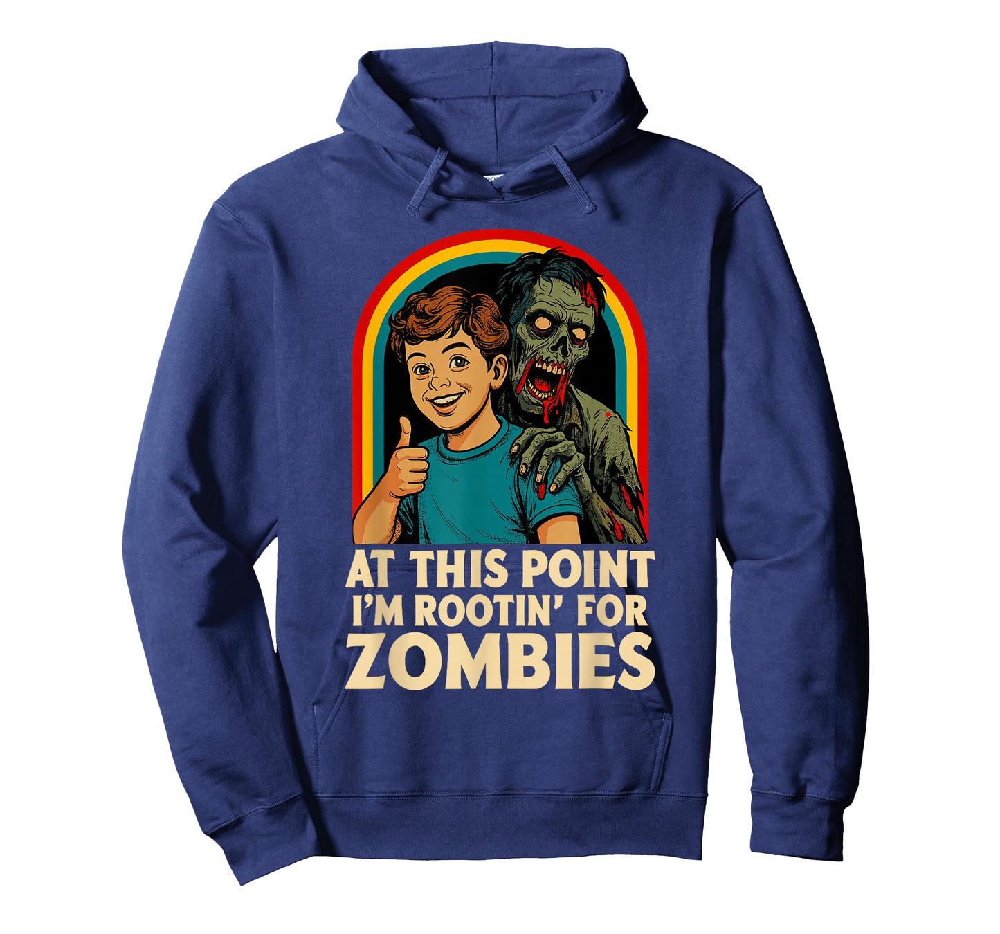 Zombie Men Women Kids Funny Halloween T-Shirt