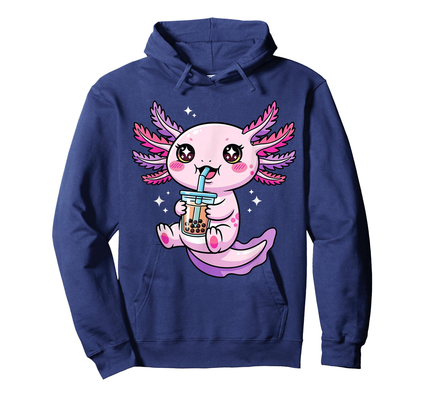 Axolotl Boba Tea Bubble Tea Anime Cute Kawaii Axolotl T-Shirt