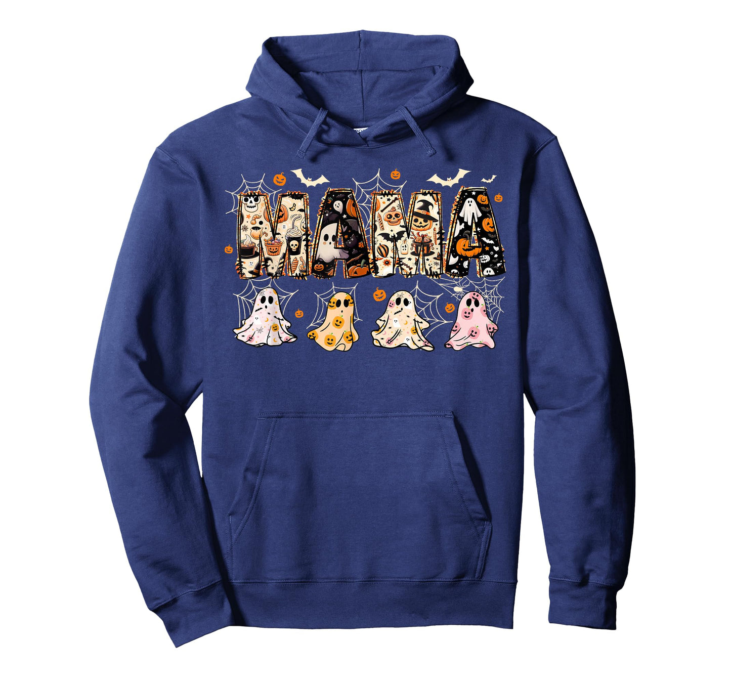 Retro Mama Halloween Mom Life Ghost Halloween T-Shirt
