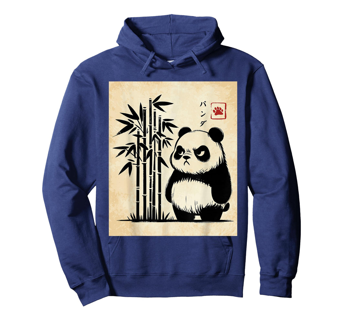 Kawaii Panda Ink Japanese Streetwear Novelty Funny Panda T-Shirt
