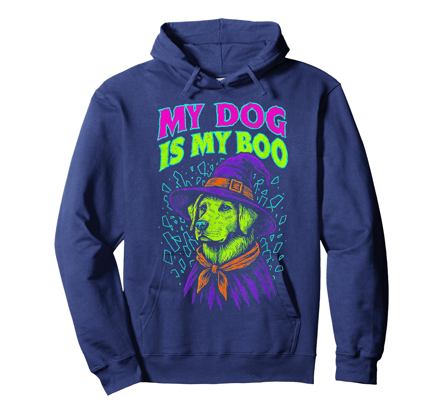 Dog is My Boo Witch - Dog Witch Halloween T-Shirt