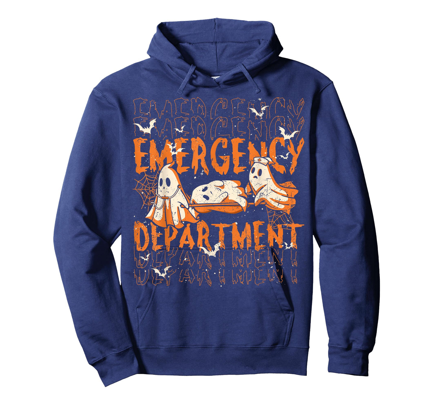 ER Nurse Emergency Department Halloween Spooky Season T-Shirt