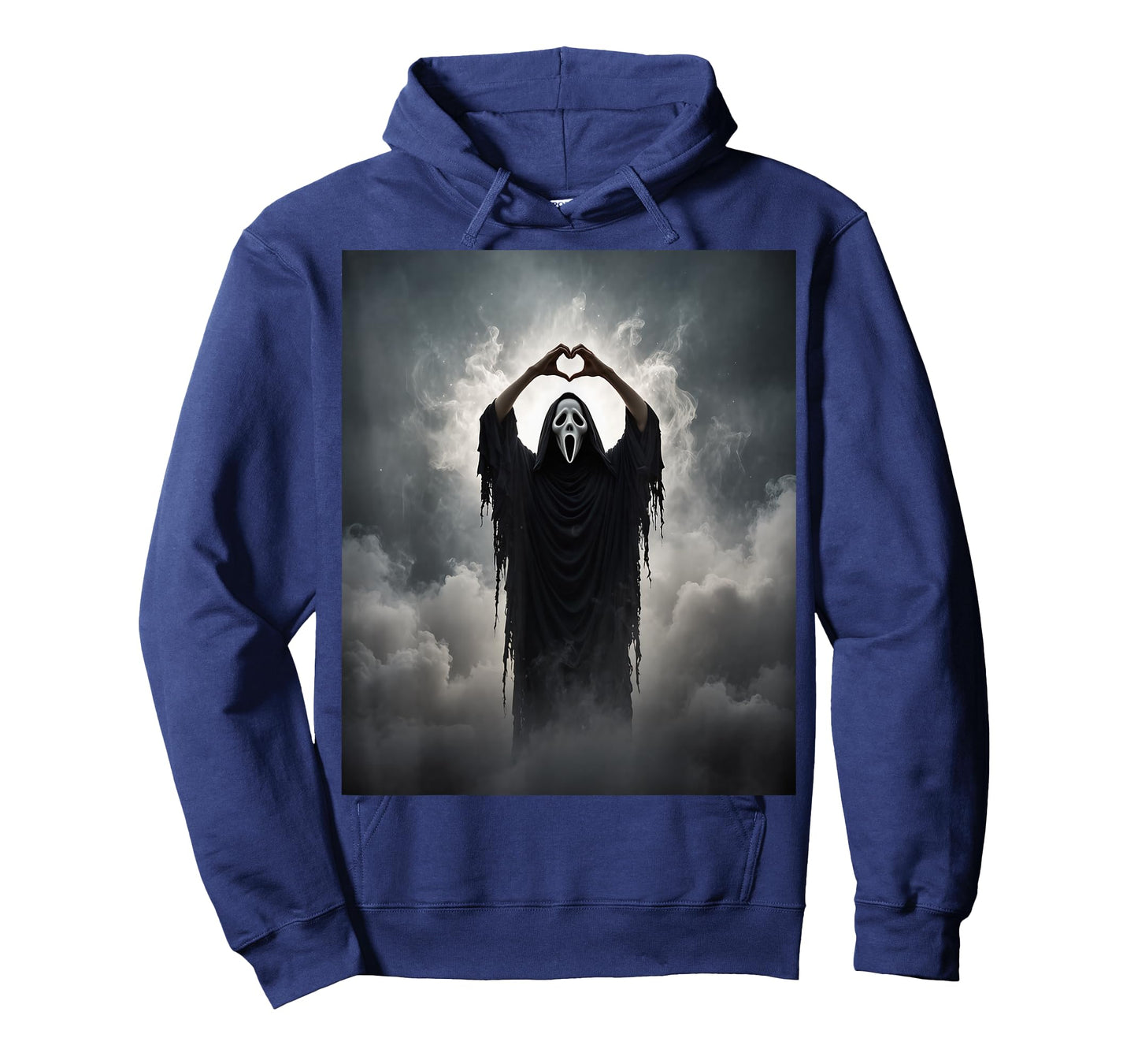 Ghost Heart Hands Scary Face Horror Poster Halloween 2025 T-Shirt