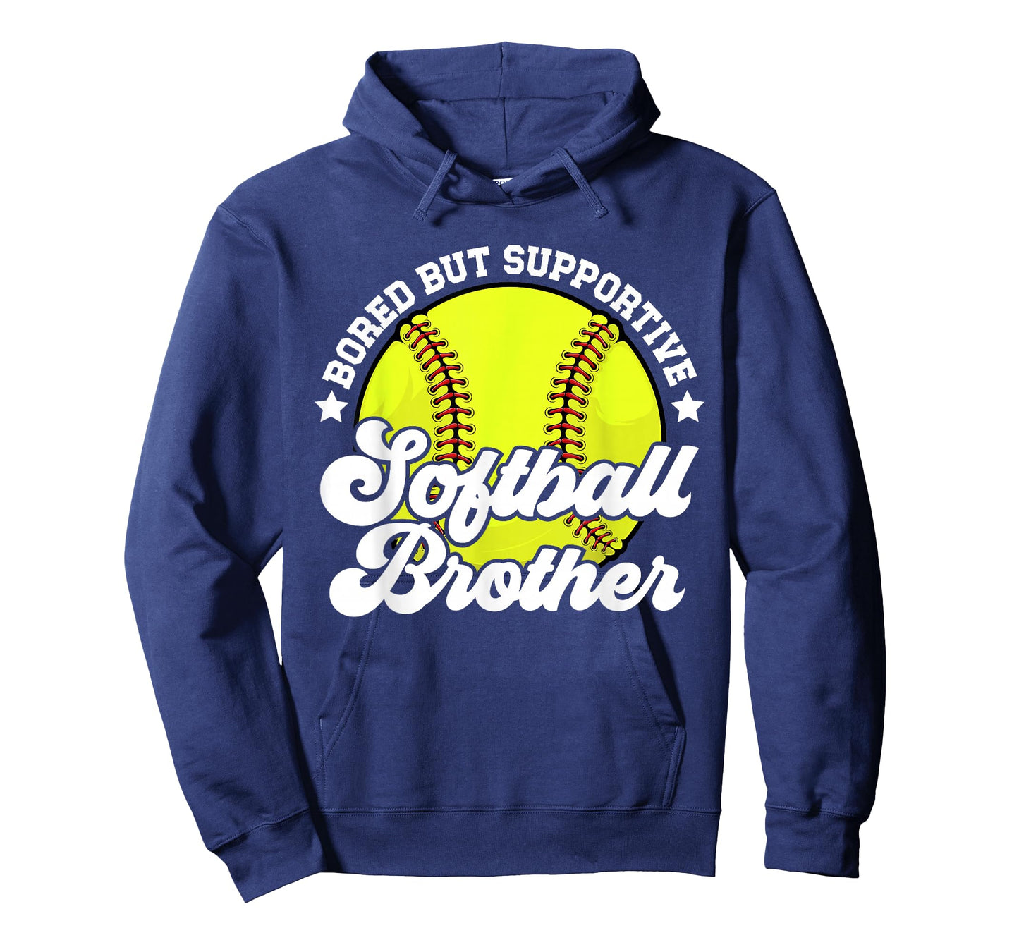 Supportive Softball Brother Softball Player's Brother T-Shirt
