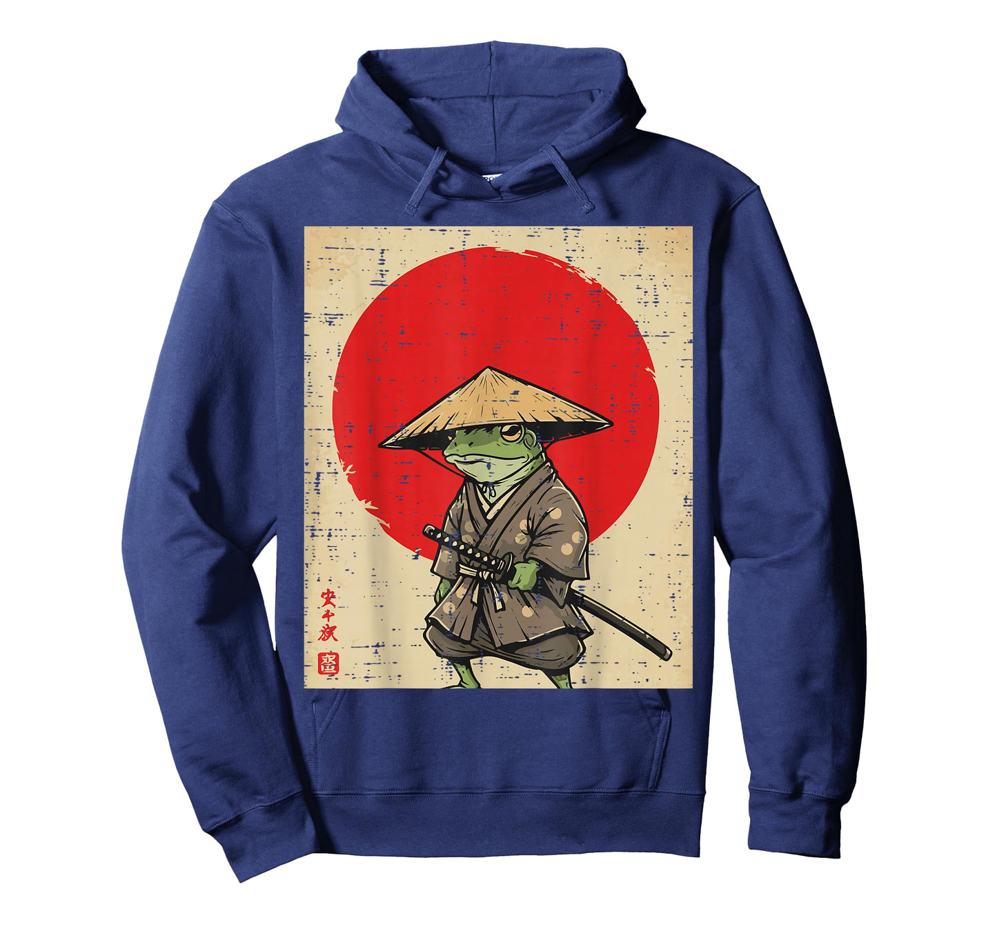 Japanese Frog Samurai Katana Sun Kimono Art Men Women Kids T-Shirt