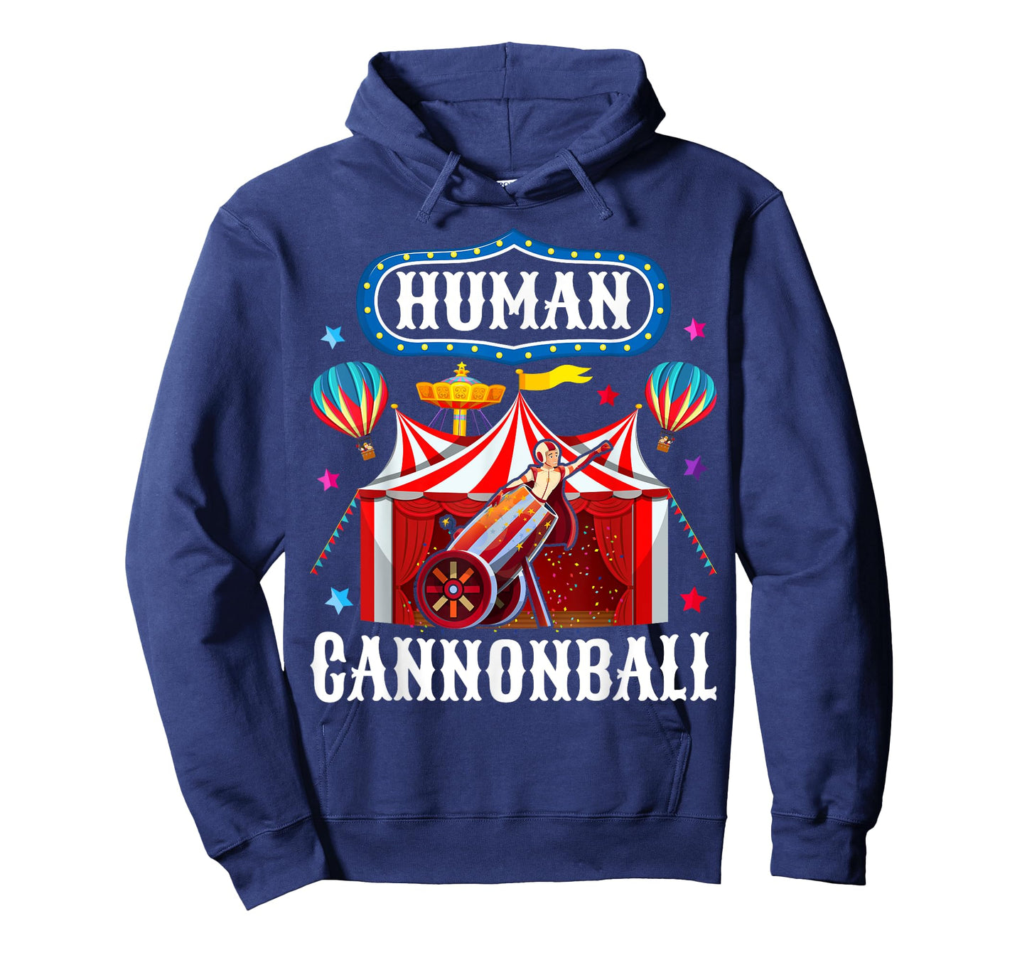 Cannonball Carnival Stuff Human Cannonball Circus Costume T-Shirt