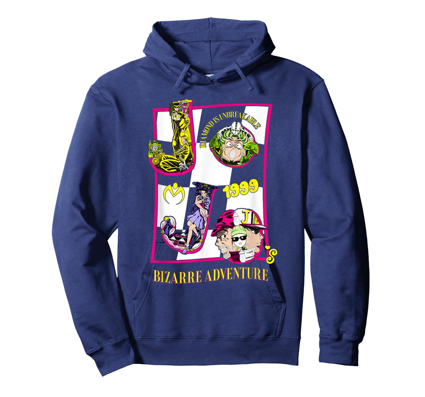 JoJo's Bizarre Adventure Character Letters Anime T-Shirt