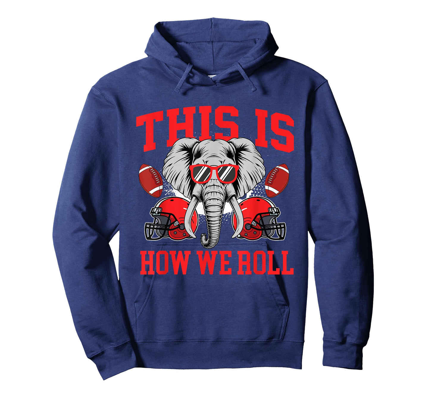 This Is How We Roll - Alabama Football Lover Game Day T-Shirt