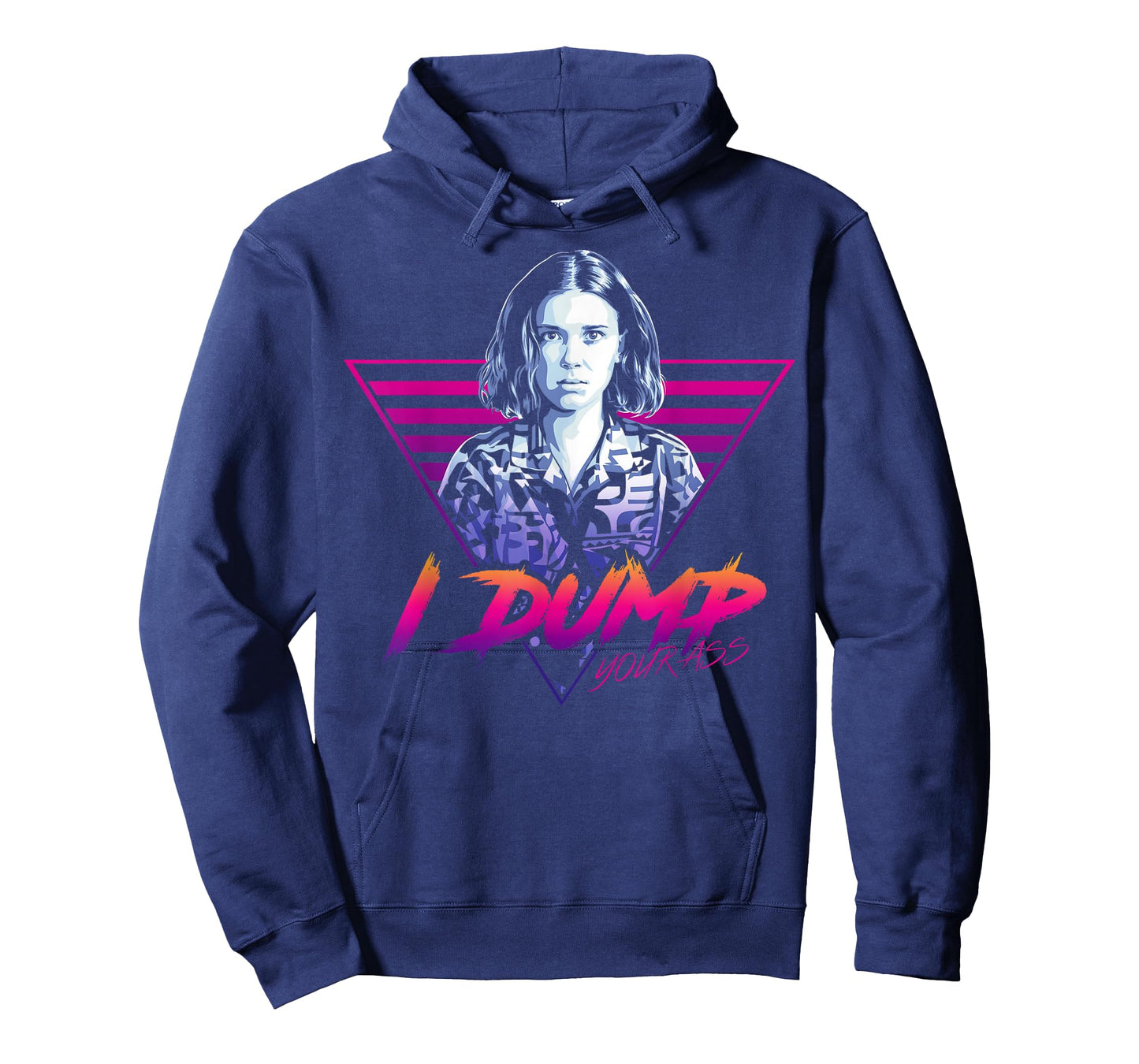 Netflix Stranger Things Eleven I Dump Your Ass Portrait T-Shirt
