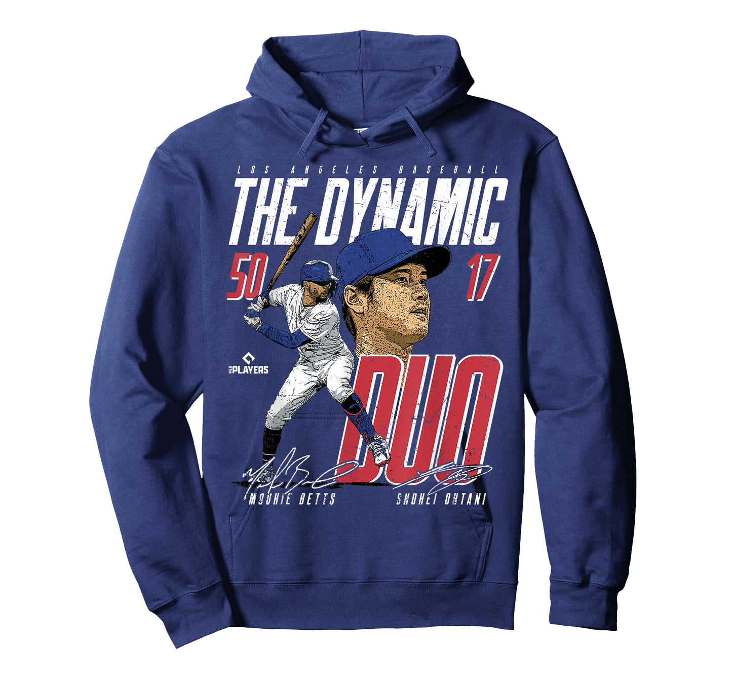 Mookie Betts & Shohei Ohtani | LA MLB Players | MLBDDUO3002 T-Shirt