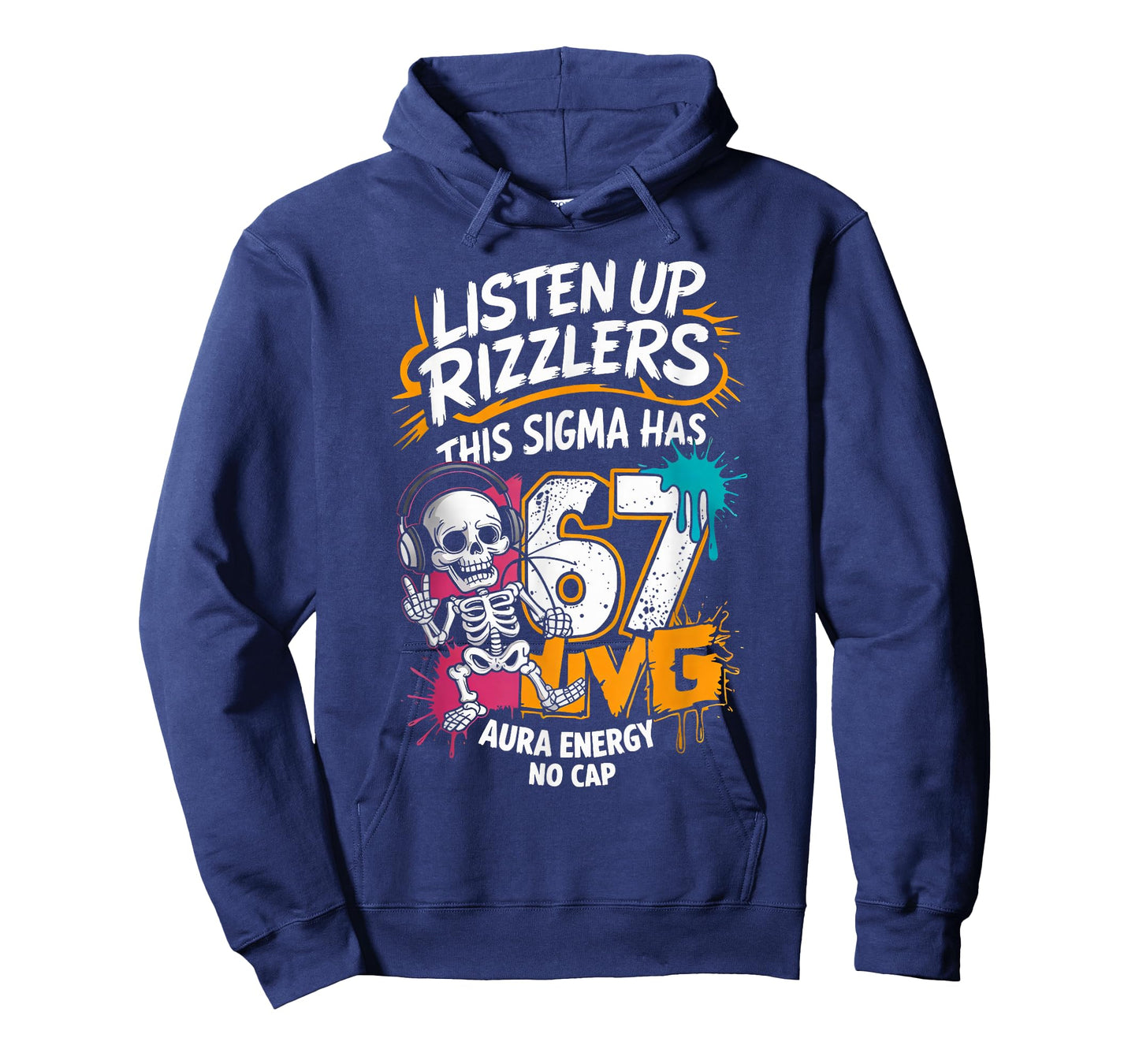 Listen Up Rizzlers This Sigma Has 67 Aura Energy Six Seven T-Shirt