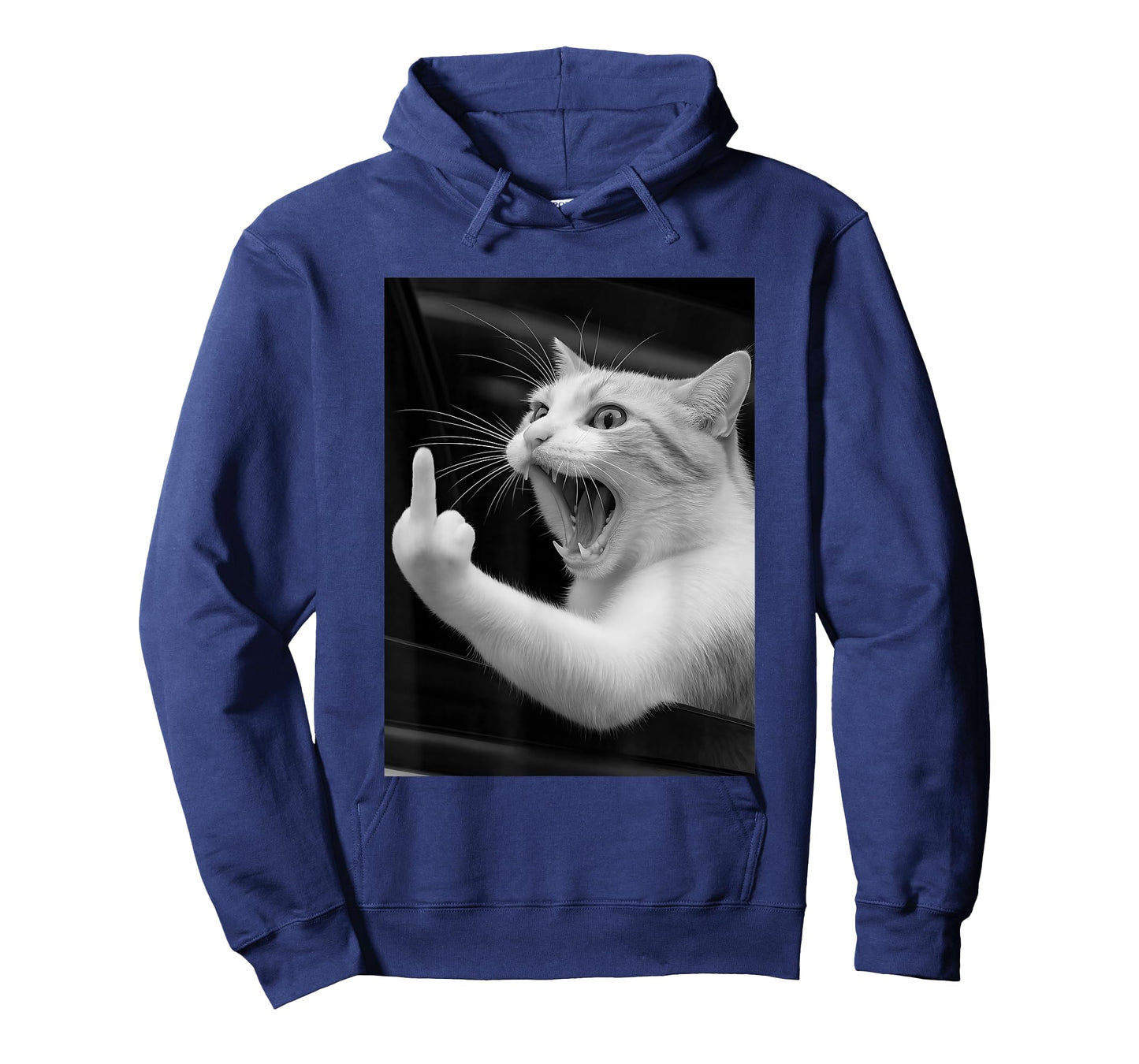 Funny Angry Cat Men Women Gift T-Shirt
