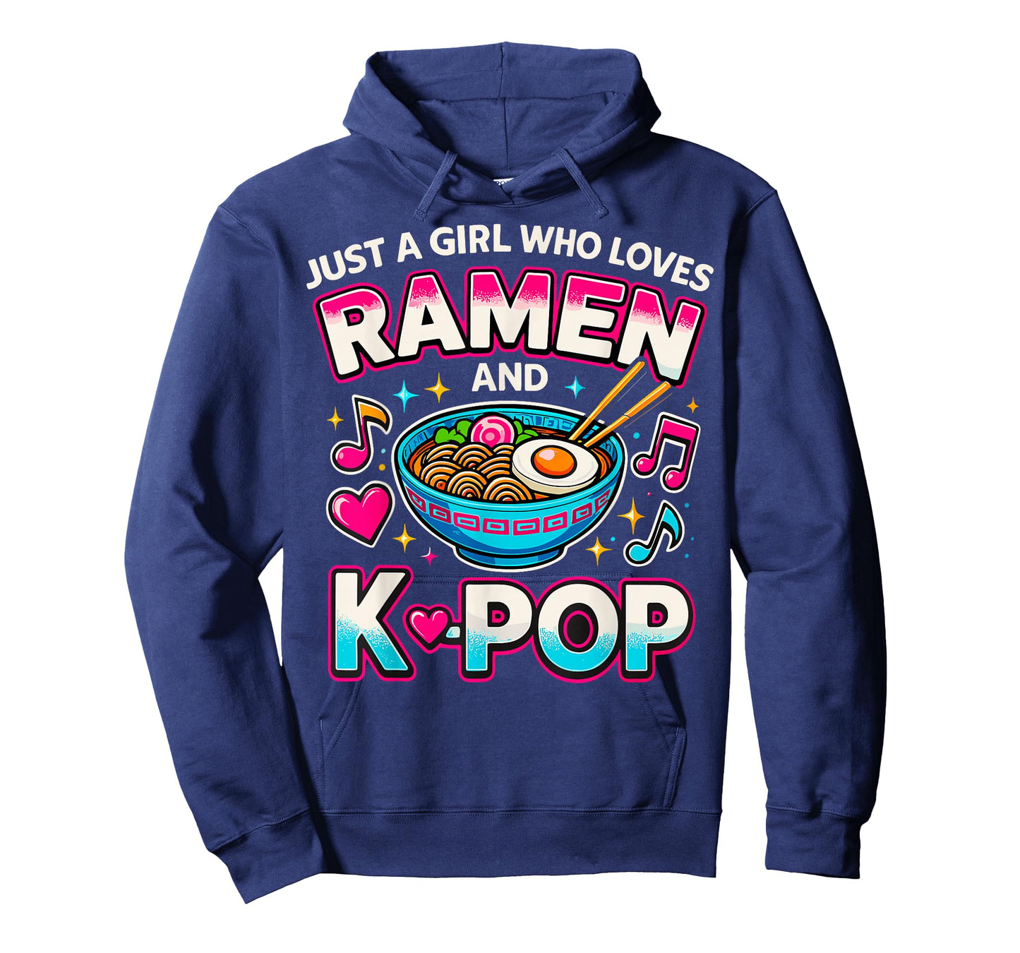 Just A Girl Who Loves Ramen And K-Pop T-Shirt