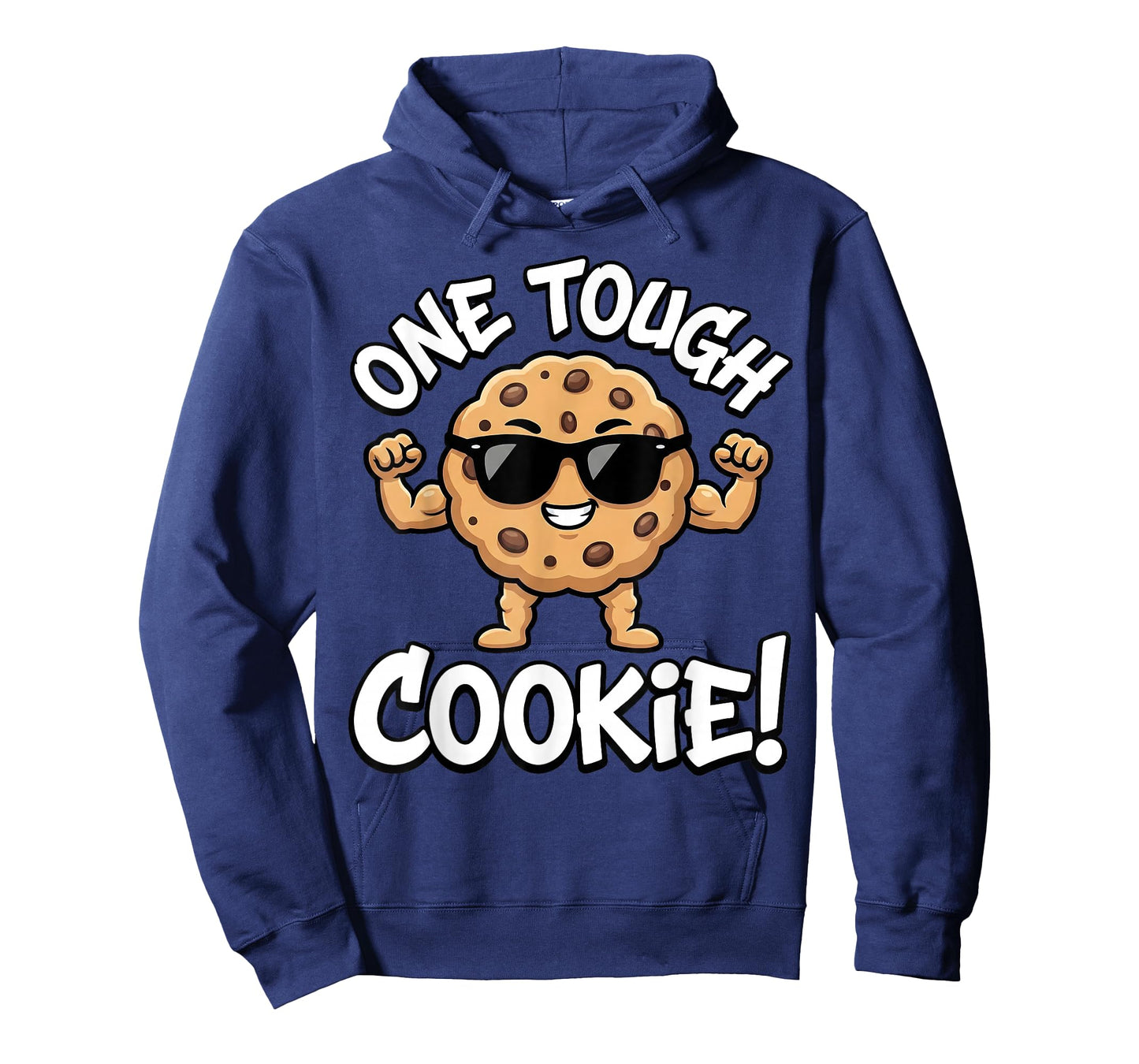 One Tough Humor Cookie Cartoon Strong Cookie Day Birthday T-Shirt