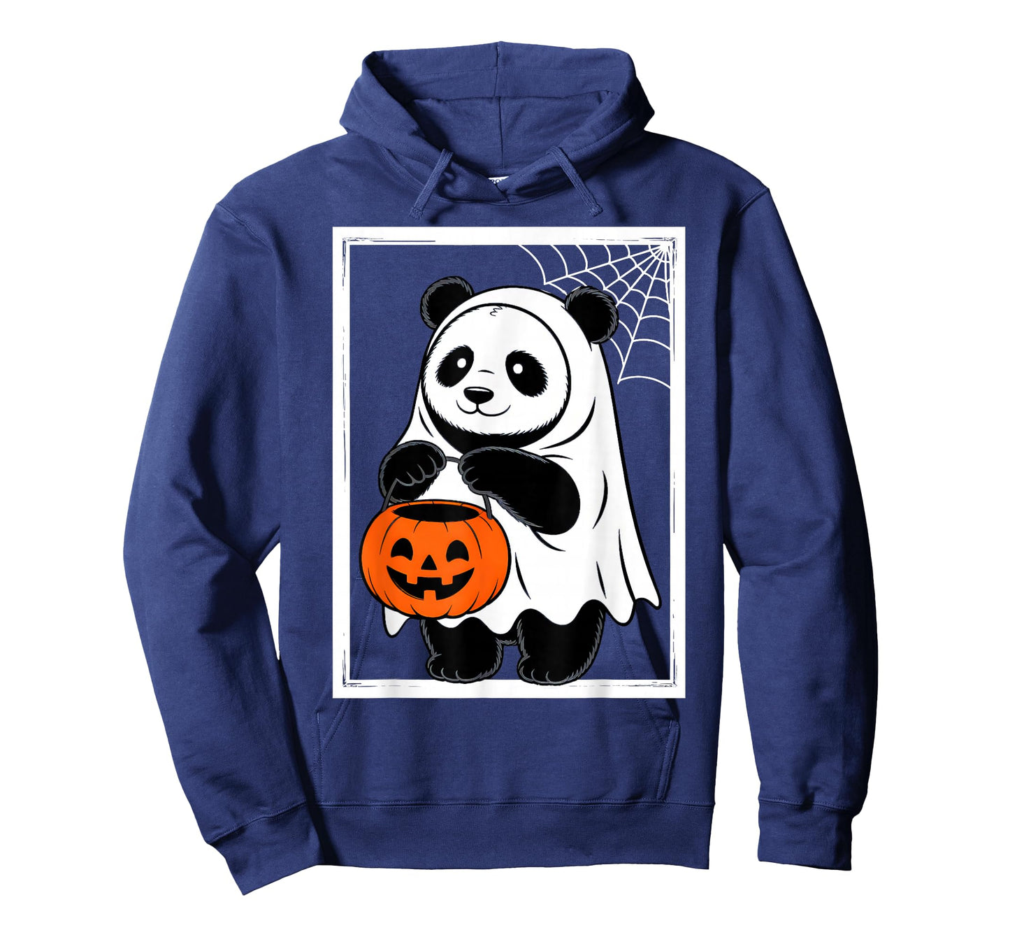 Cute Ghost Panda Men Women Kids Halloween Funny Ghost T-Shirt