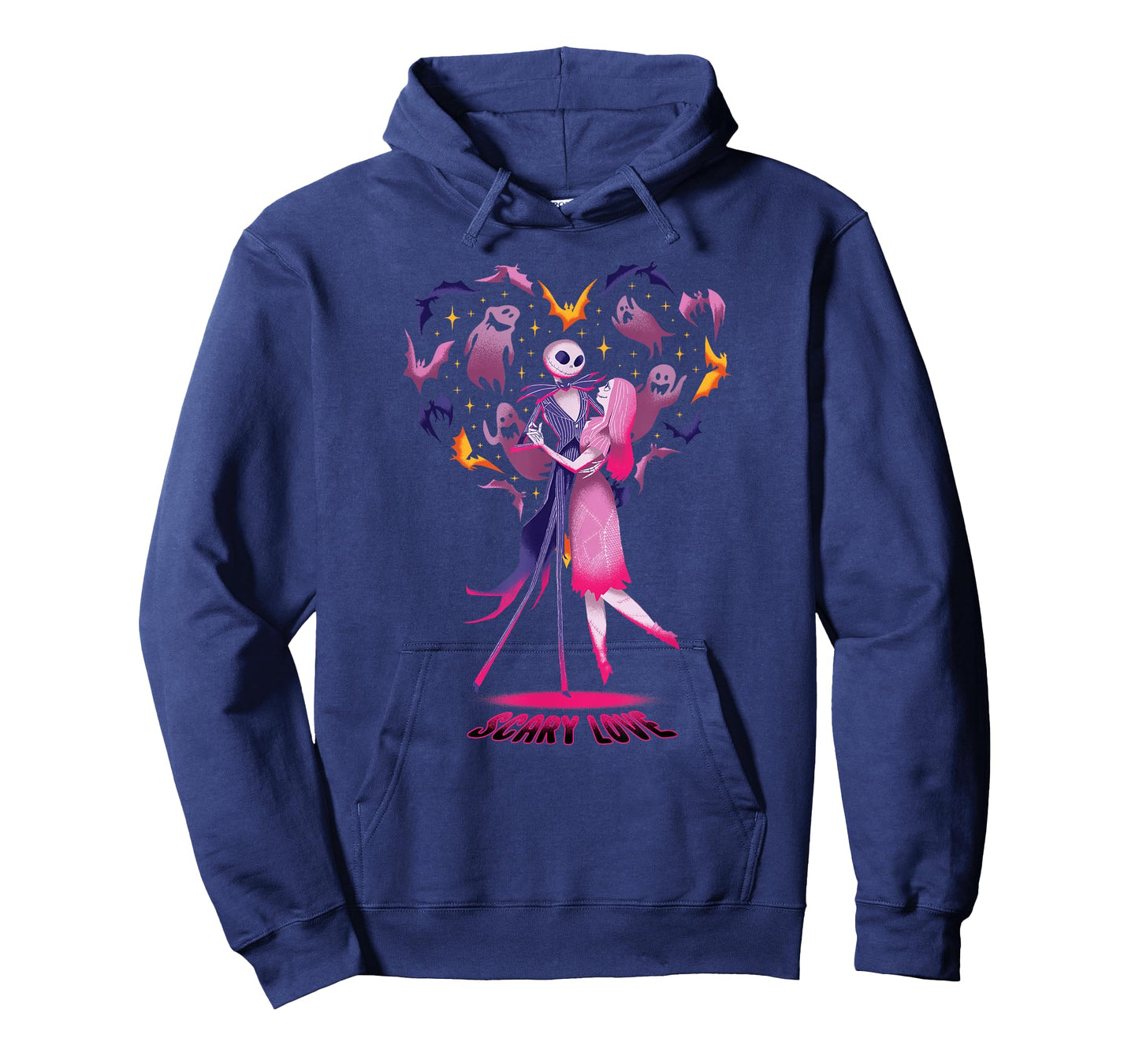 Disney The Nightmare Before Christmas Jack Sally Scary Love T-Shirt