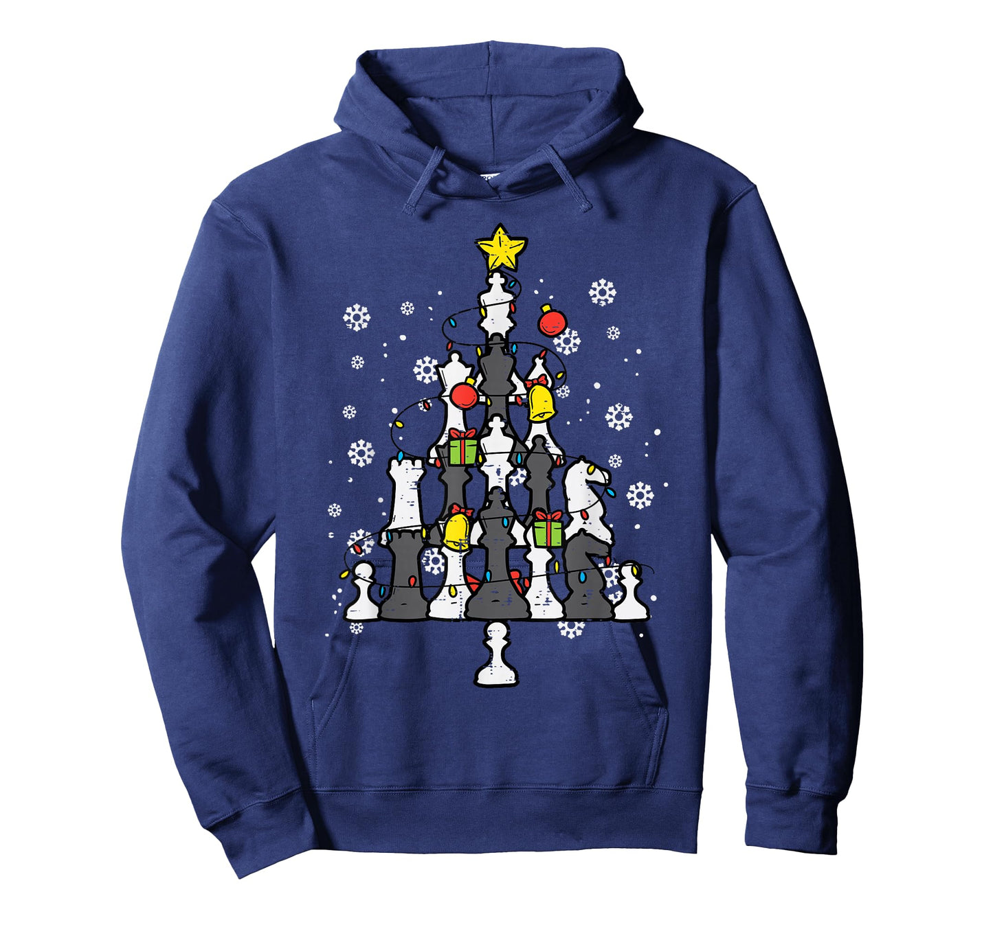 Chess Christmas Tree Xmas Pajamas PJs Chess Player T-Shirt