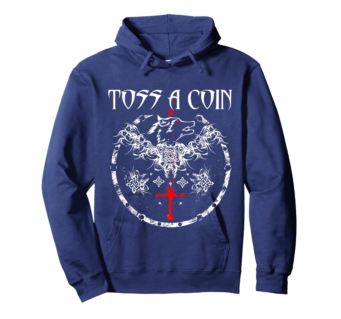 Toss A Coin Shirt Wolf Graphic Shirt Mystery Shirts Gamer T-Shirt