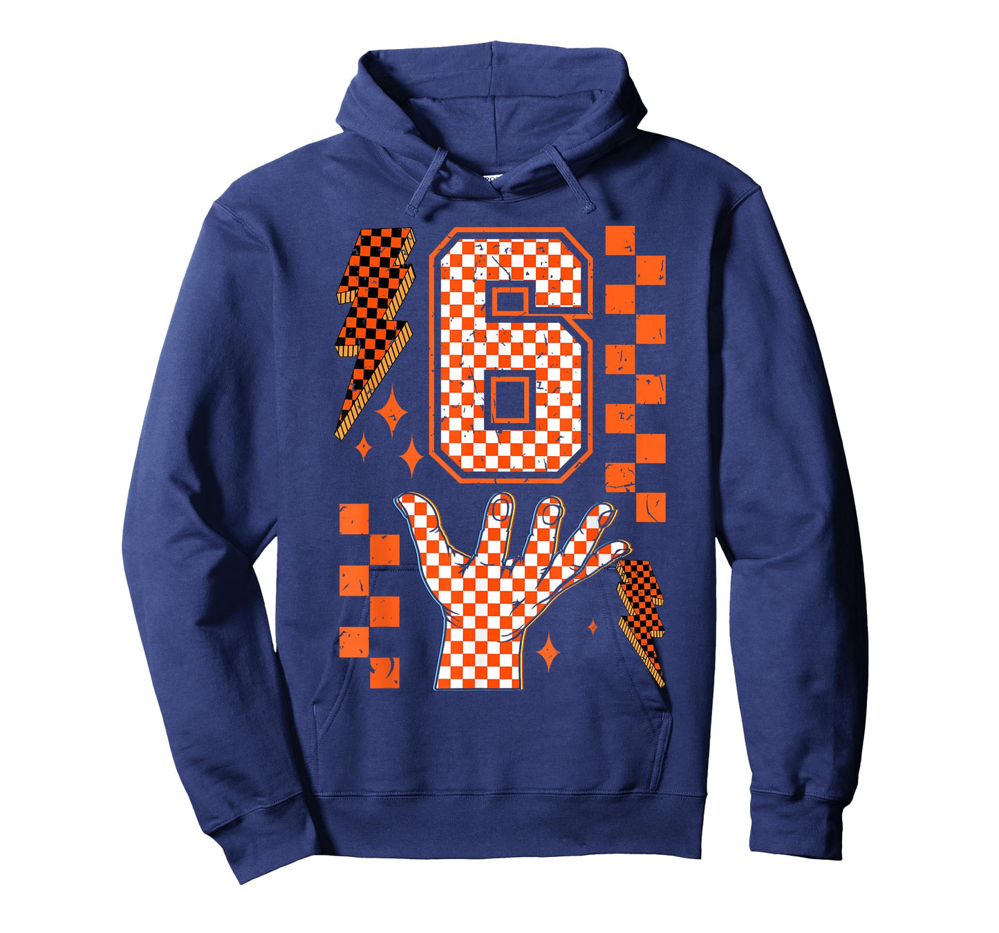 Number 6 Matching 67 Meme Checkered Halloween Costume Kids T-Shirt