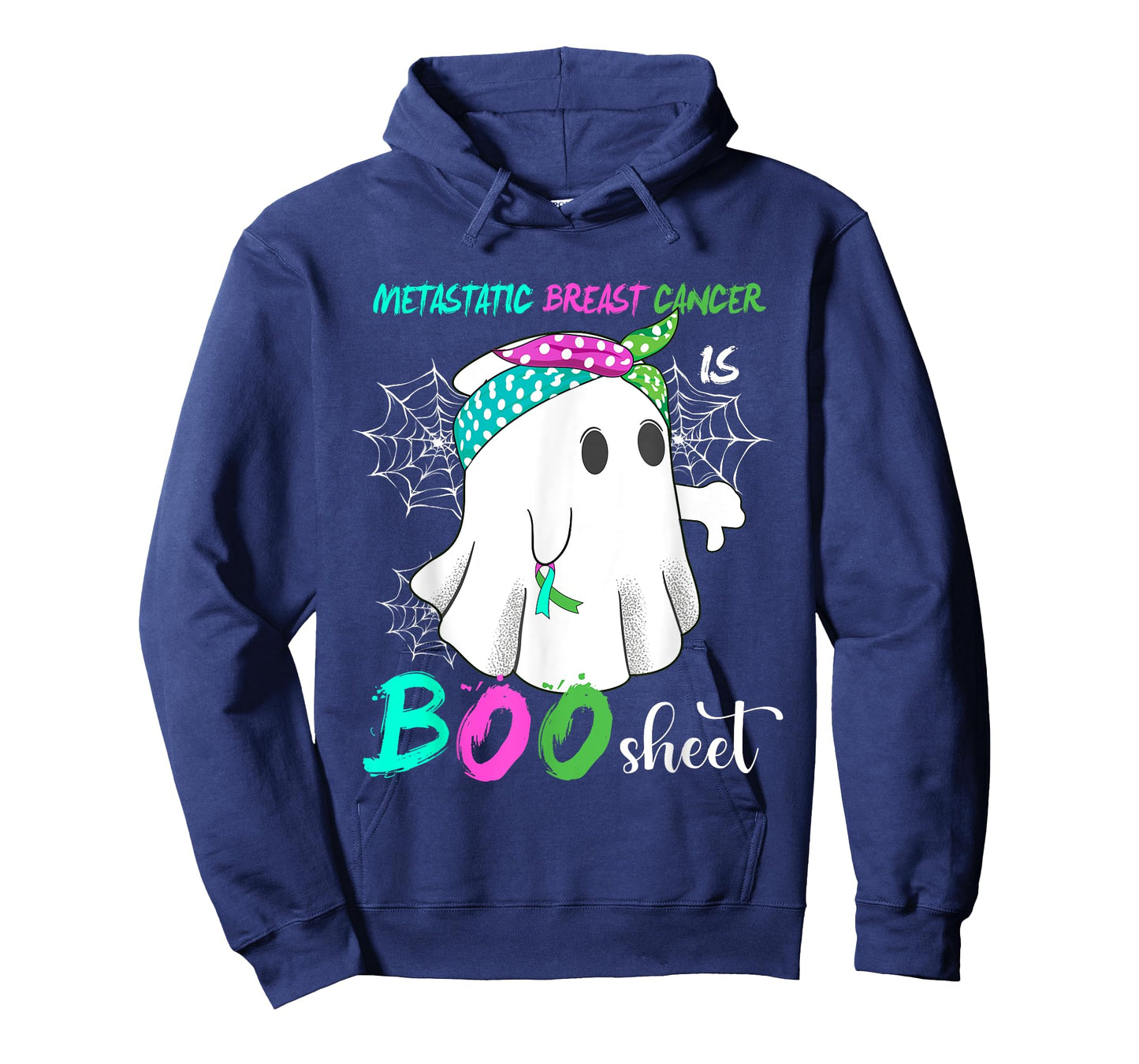 Metastatic Breast Cancer is Boo Sheet Halloween Costume T-Shirt